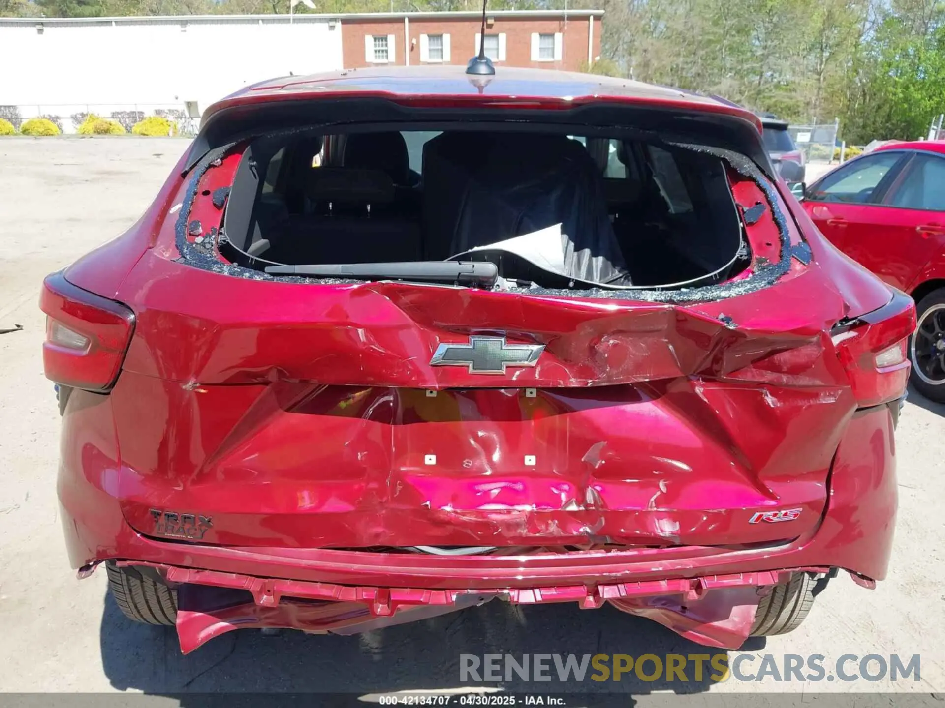 16 Photograph of a damaged car KL77LGE29RC009796 CHEVROLET TRAX 2024