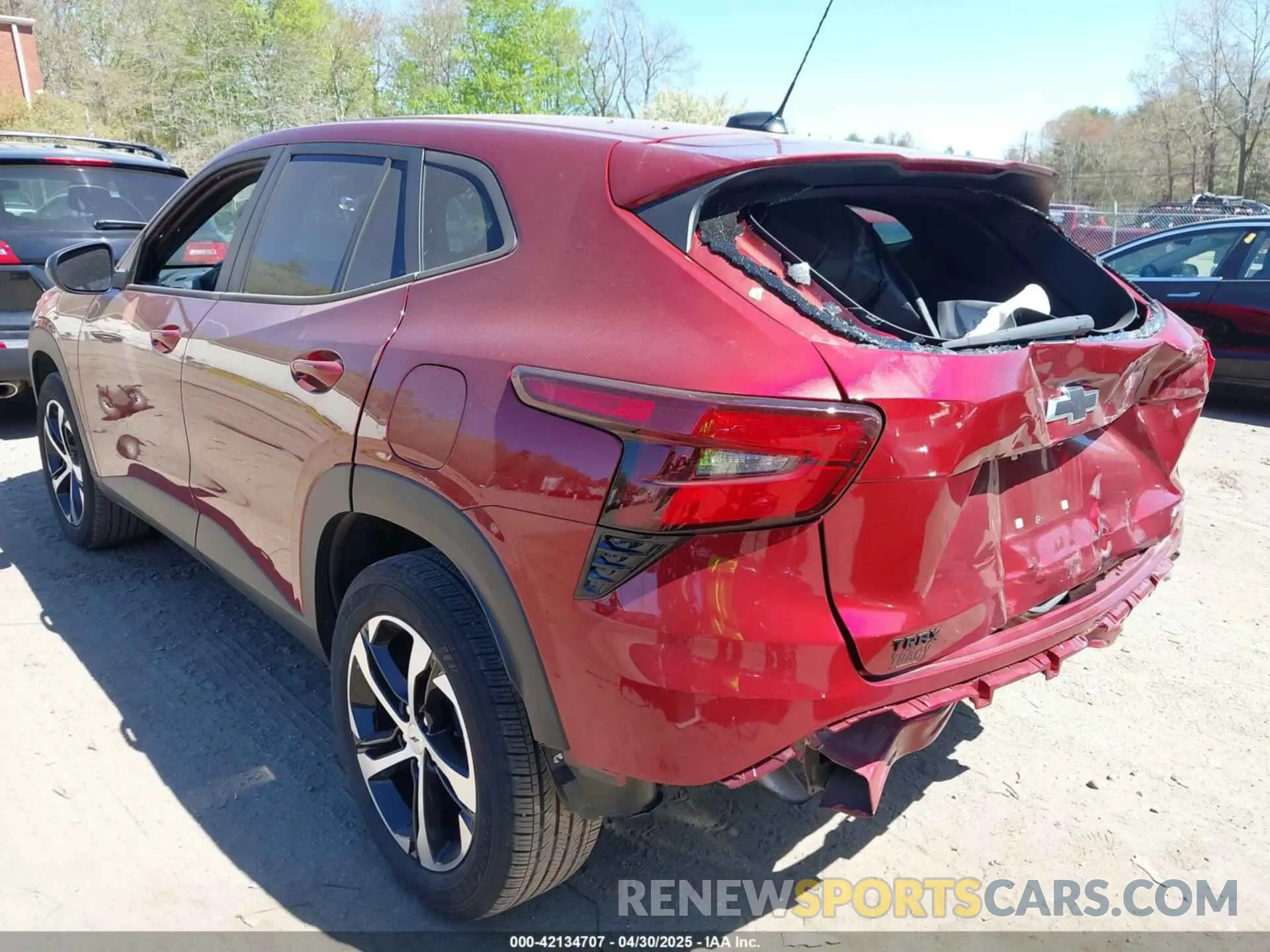 3 Photograph of a damaged car KL77LGE29RC009796 CHEVROLET TRAX 2024