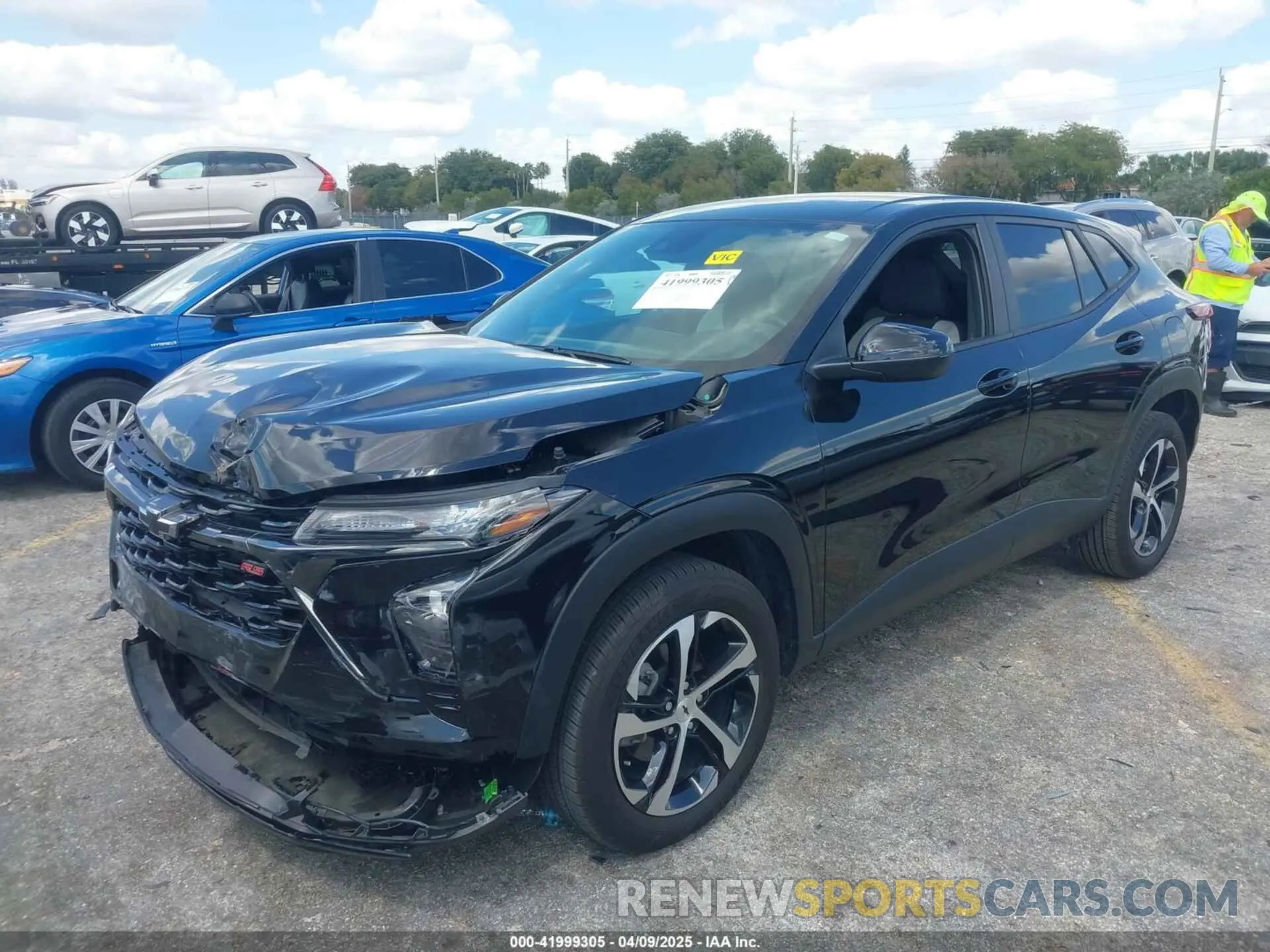 2 Photograph of a damaged car KL77LGE29RC120767 CHEVROLET TRAX 2024