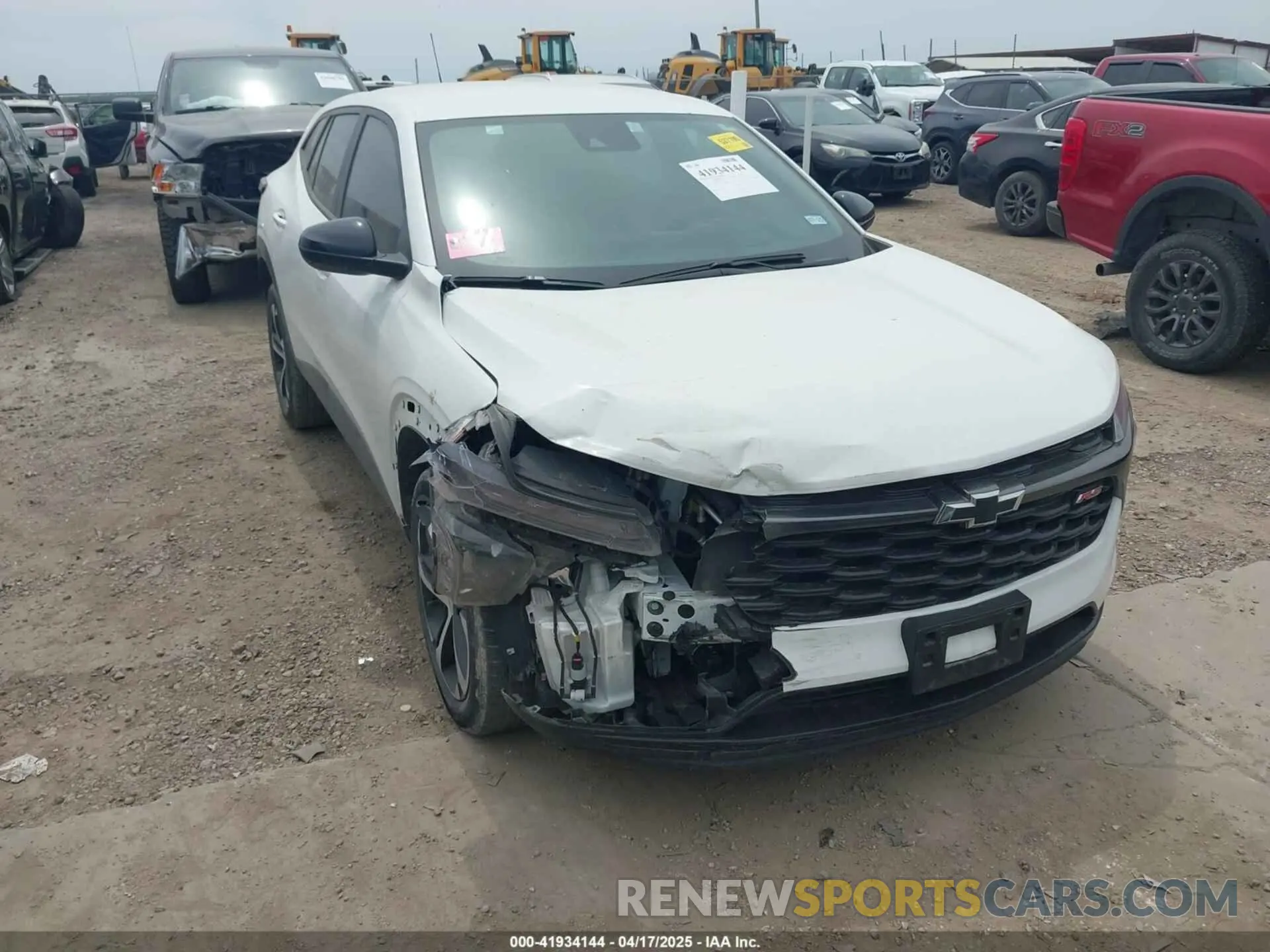 1 Photograph of a damaged car KL77LGE2XRC048722 CHEVROLET TRAX 2024