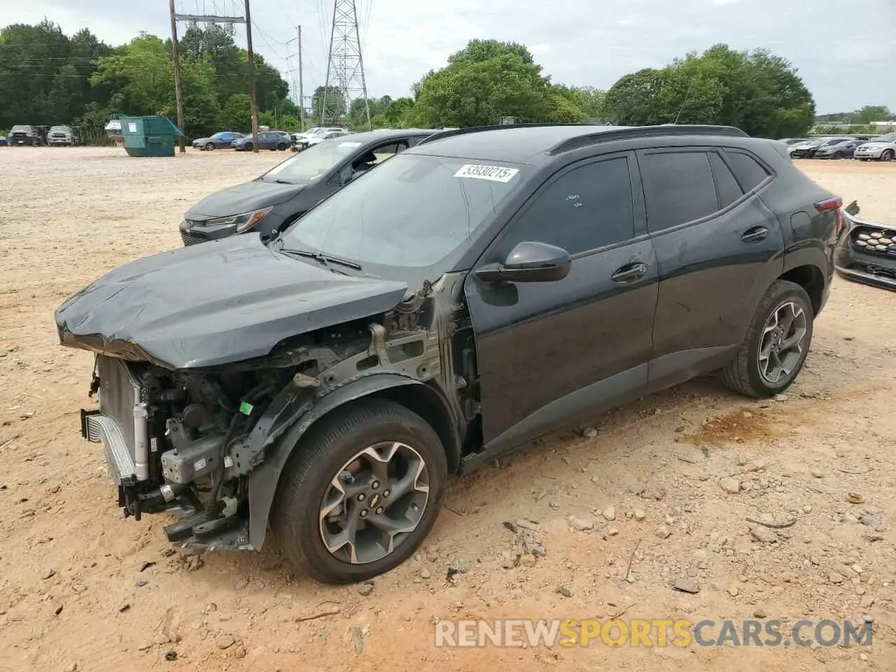 1 Photograph of a damaged car KL77LHE20RC022717 CHEVROLET TRAX 2024