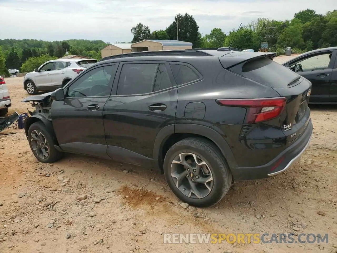 2 Photograph of a damaged car KL77LHE20RC022717 CHEVROLET TRAX 2024