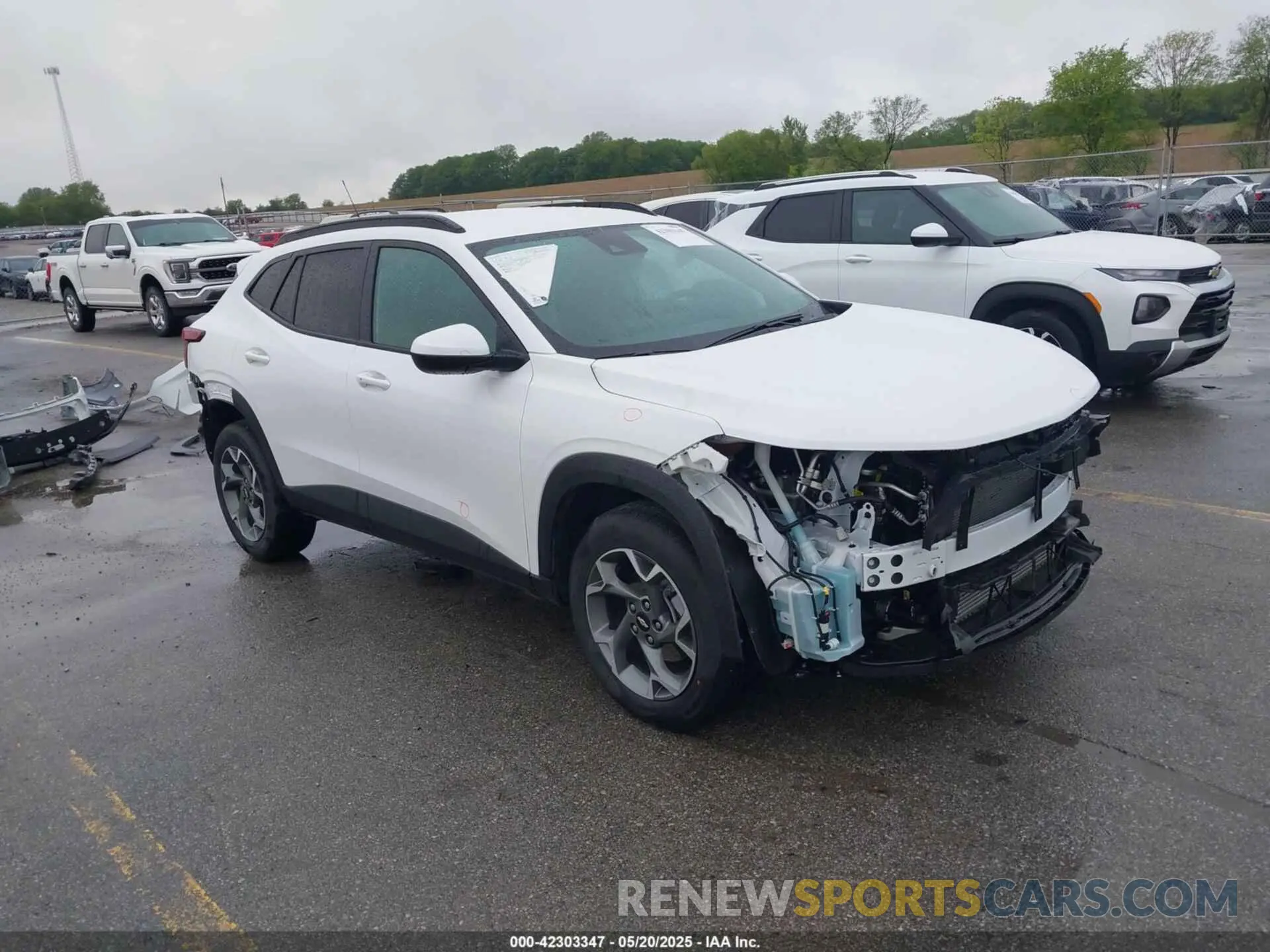1 Photograph of a damaged car KL77LHE20RC128889 CHEVROLET TRAX 2024