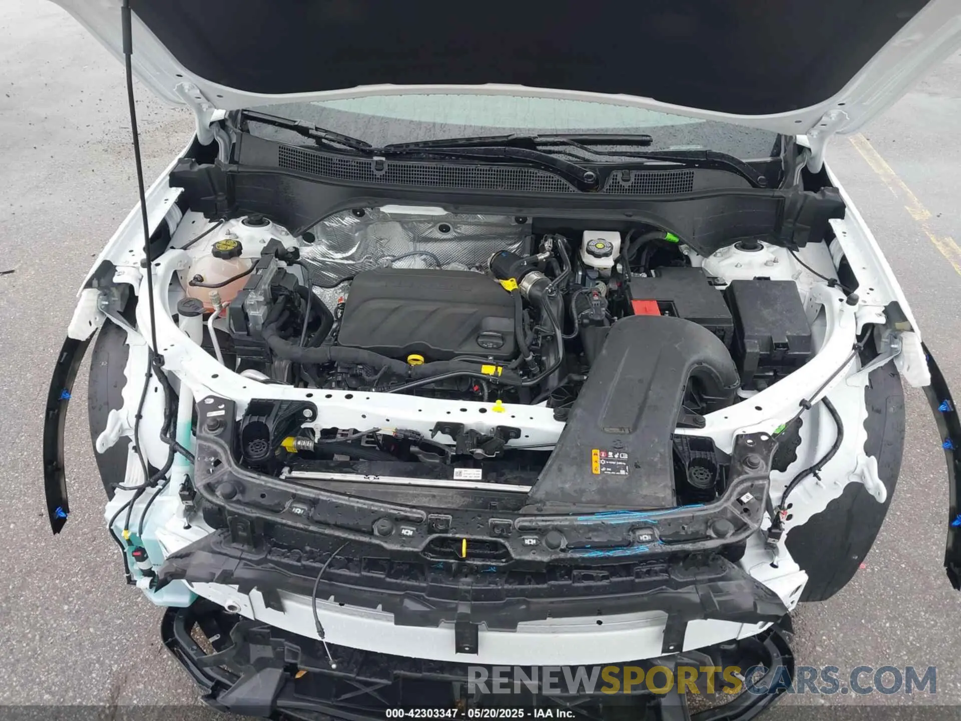 10 Photograph of a damaged car KL77LHE20RC128889 CHEVROLET TRAX 2024