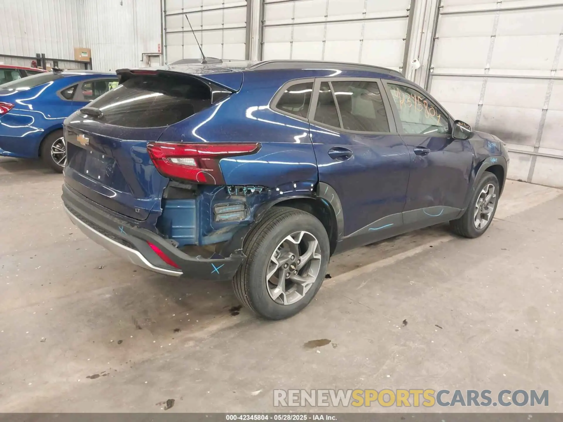 4 Photograph of a damaged car KL77LHE20RC136751 CHEVROLET TRAX 2024