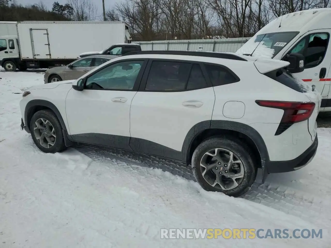 2 Photograph of a damaged car KL77LHE20RC146406 CHEVROLET TRAX 2024
