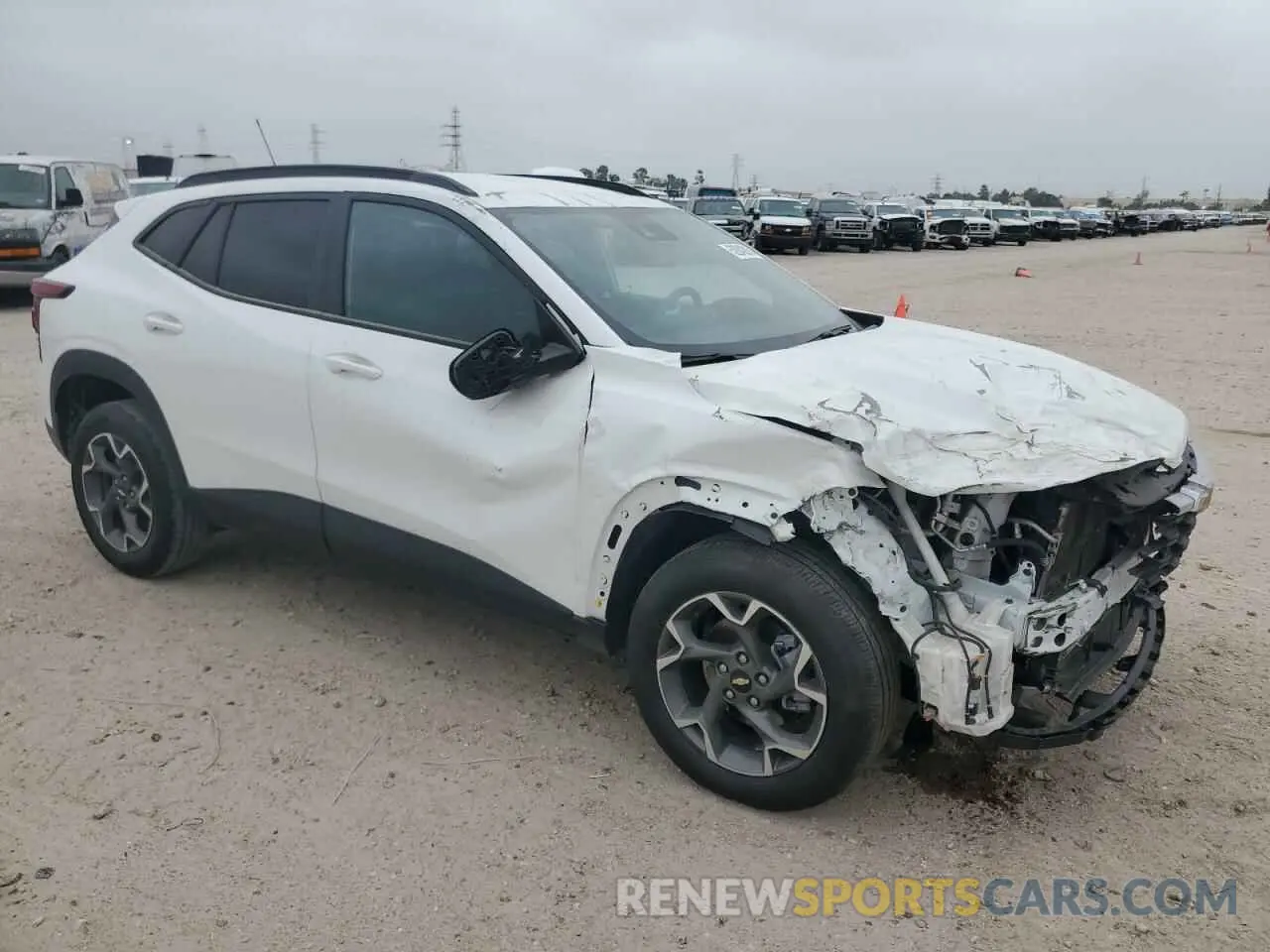 4 Photograph of a damaged car KL77LHE20RC246781 CHEVROLET TRAX 2024