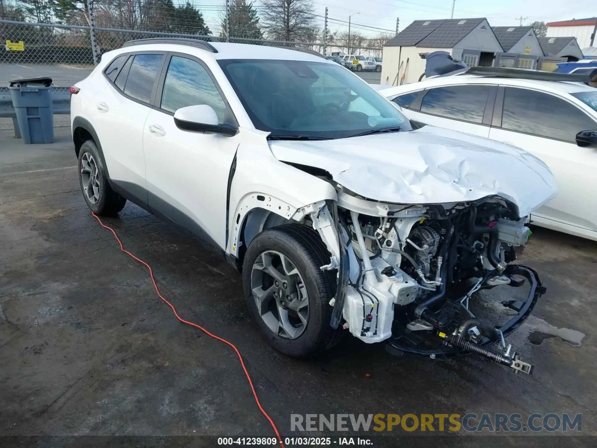 1 Photograph of a damaged car KL77LHE21RC053426 CHEVROLET TRAX 2024