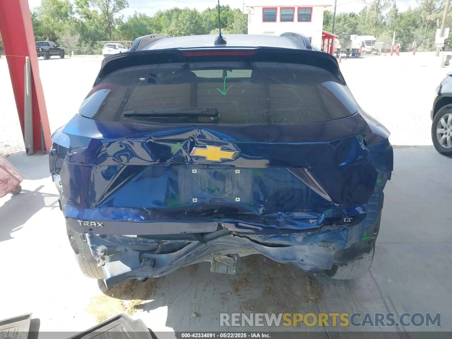 16 Photograph of a damaged car KL77LHE21RC059887 CHEVROLET TRAX 2024