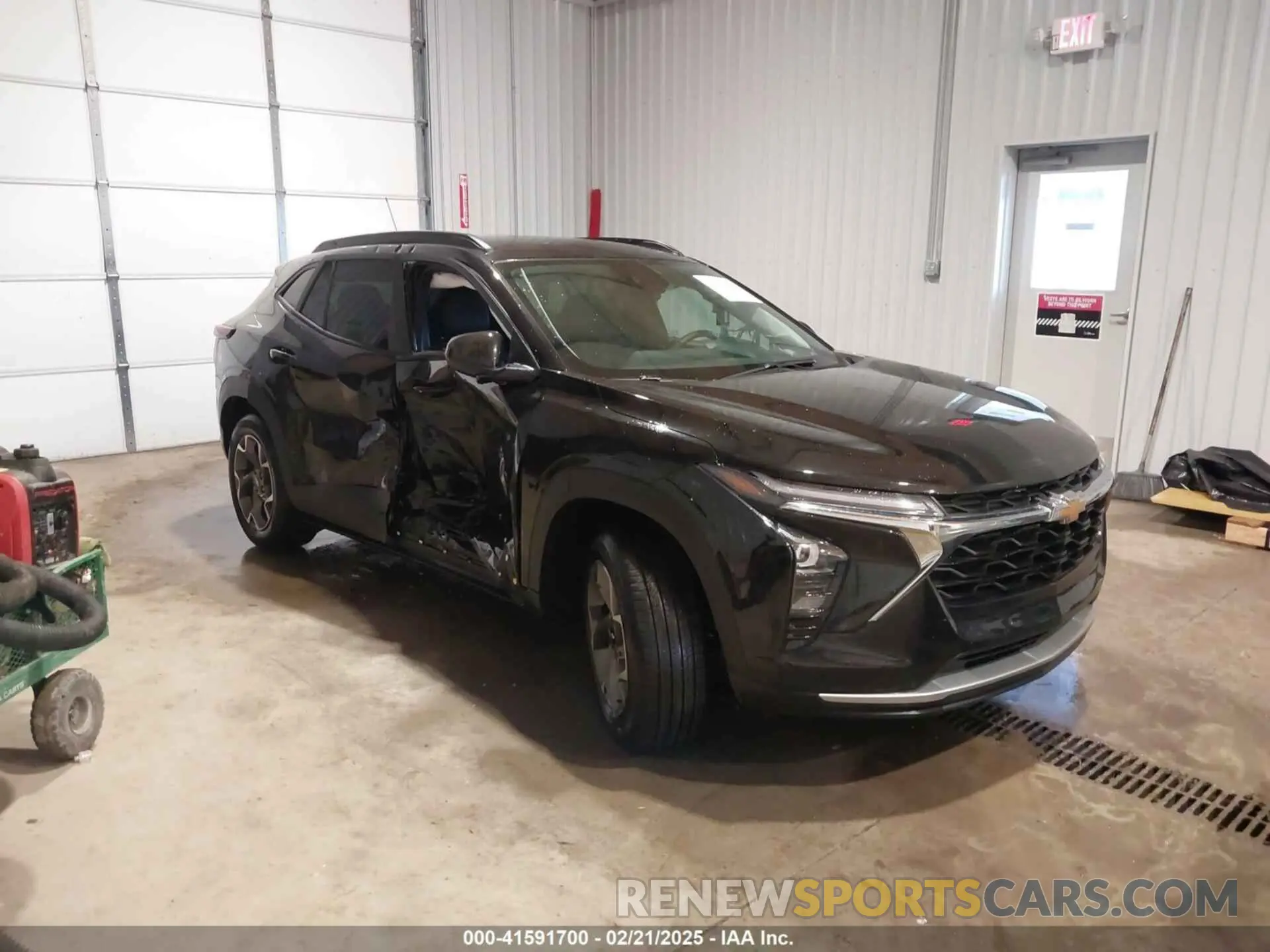 1 Photograph of a damaged car KL77LHE21RC101281 CHEVROLET TRAX 2024