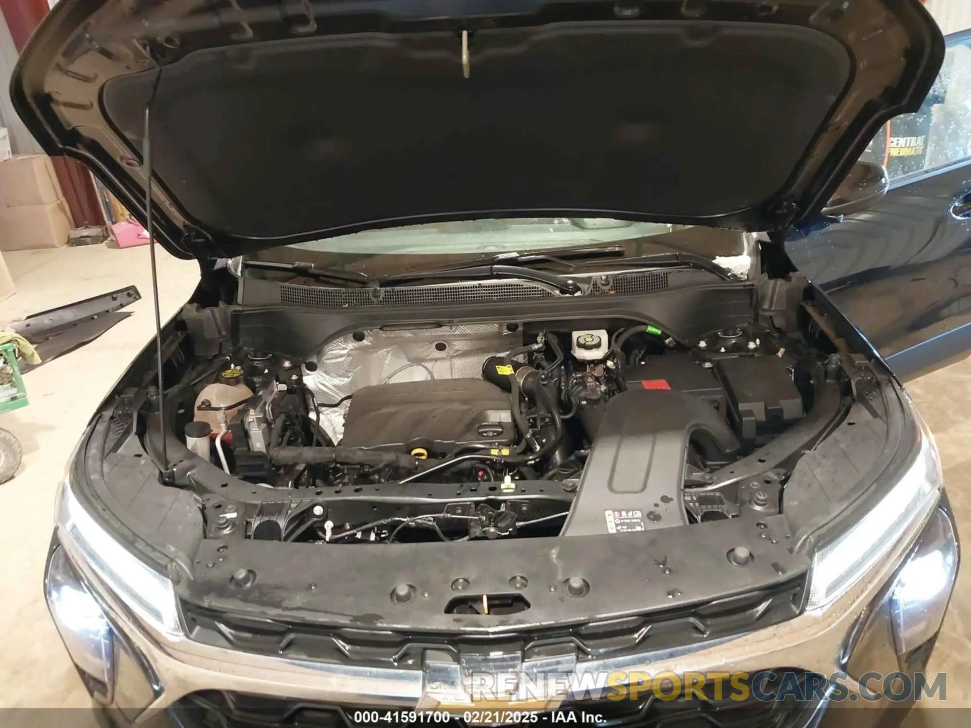 10 Photograph of a damaged car KL77LHE21RC101281 CHEVROLET TRAX 2024
