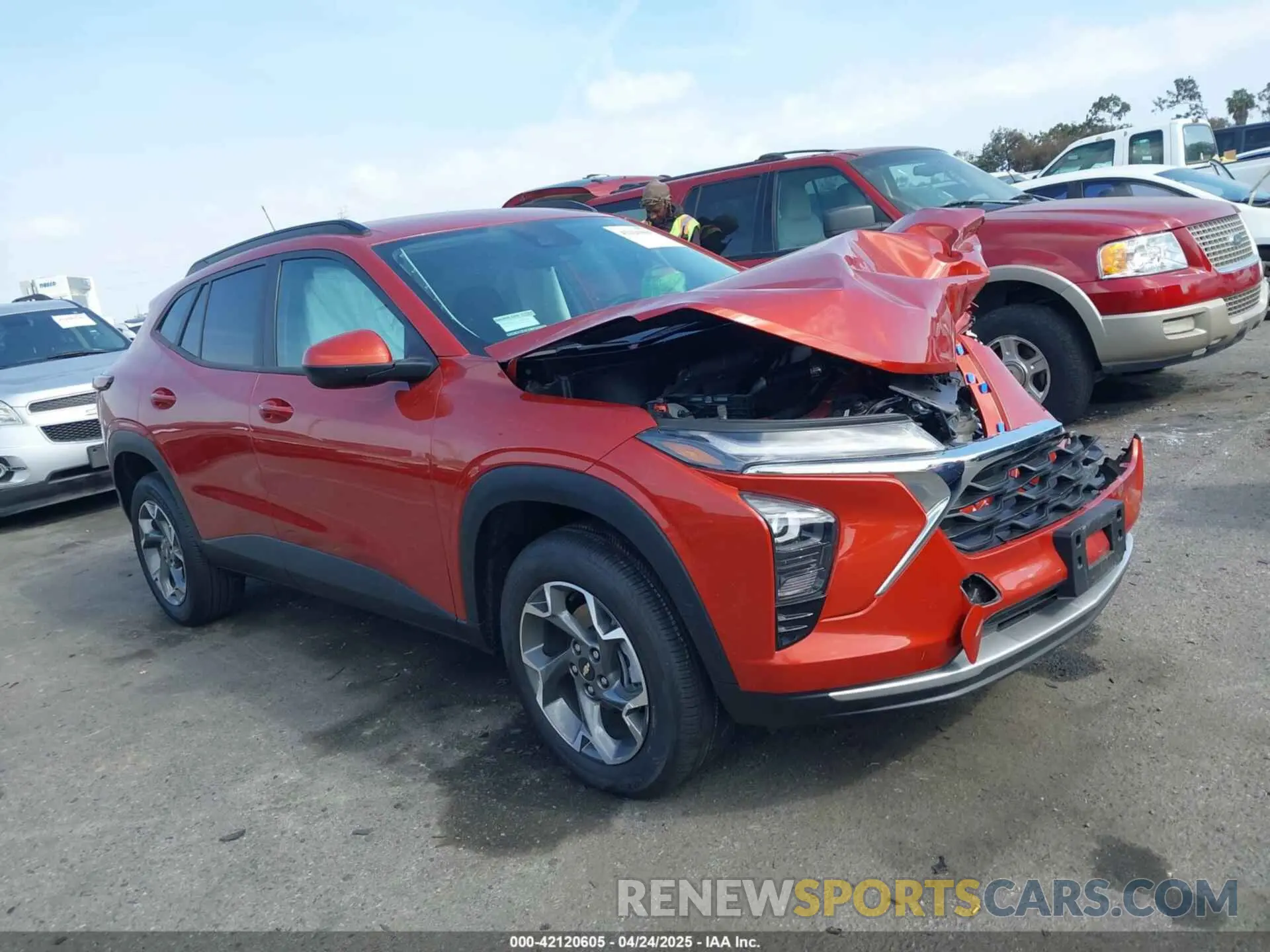 1 Photograph of a damaged car KL77LHE21RC120316 CHEVROLET TRAX 2024