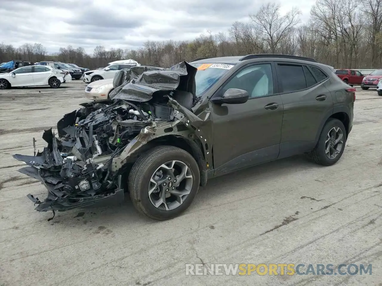 1 Photograph of a damaged car KL77LHE21RC182251 CHEVROLET TRAX 2024
