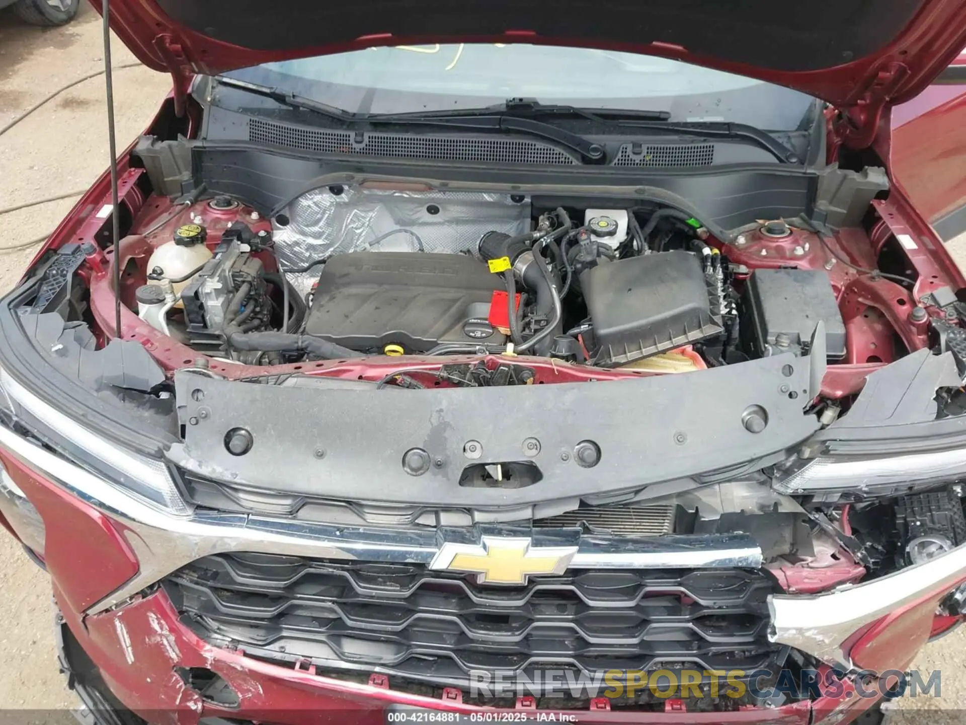 10 Photograph of a damaged car KL77LHE22RC042497 CHEVROLET TRAX 2024