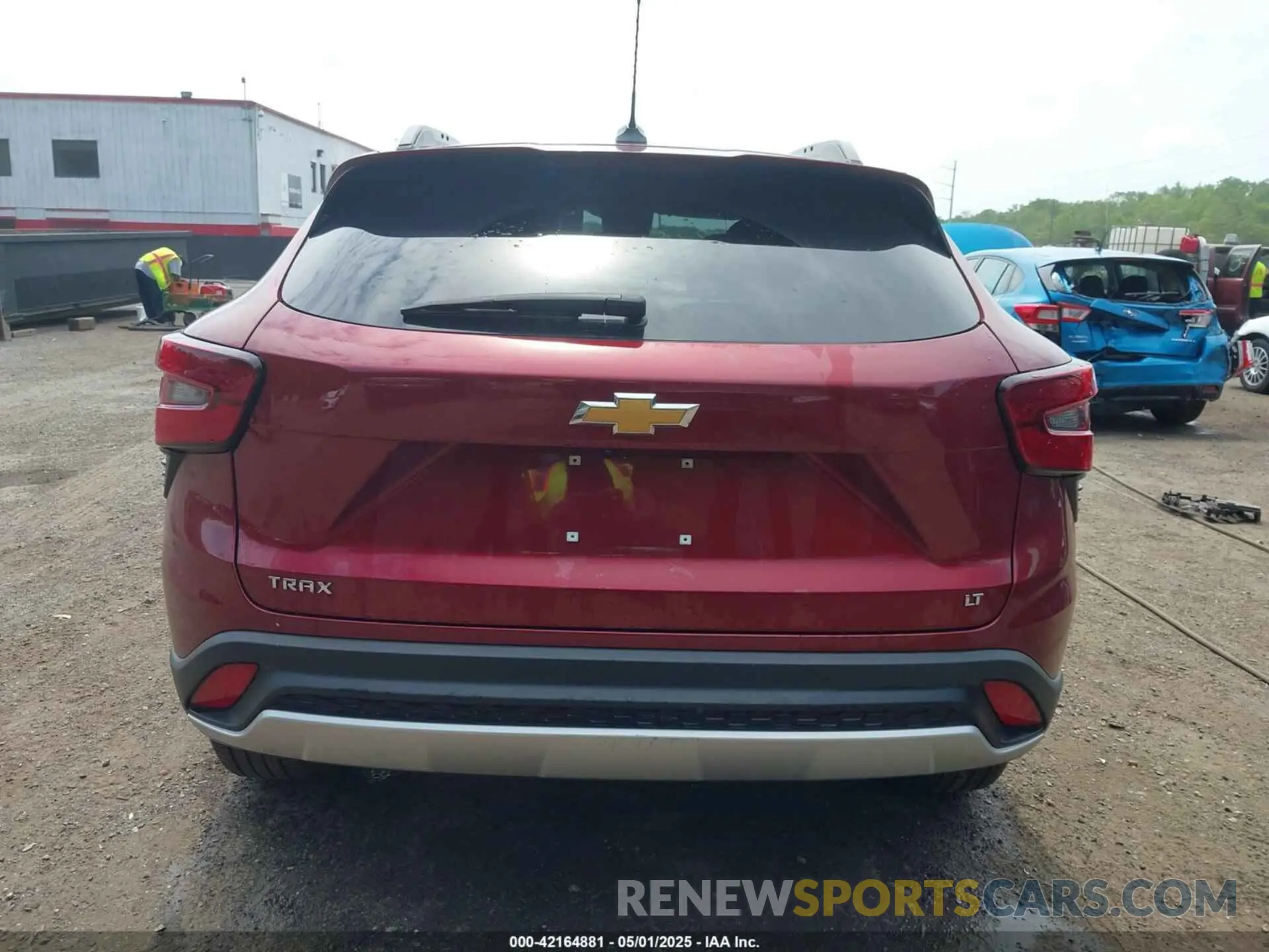 16 Photograph of a damaged car KL77LHE22RC042497 CHEVROLET TRAX 2024