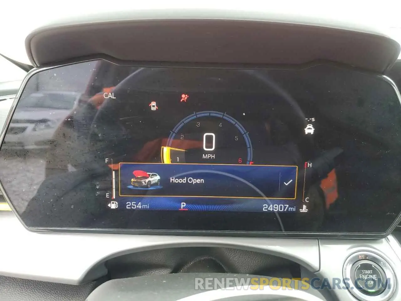 9 Photograph of a damaged car KL77LHE22RC142406 CHEVROLET TRAX 2024
