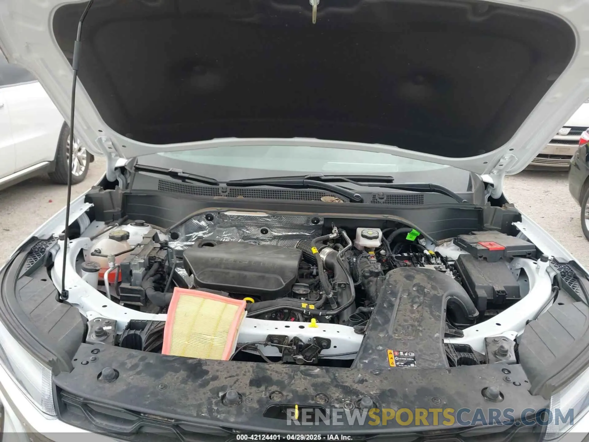 10 Photograph of a damaged car KL77LHE22RC219808 CHEVROLET TRAX 2024