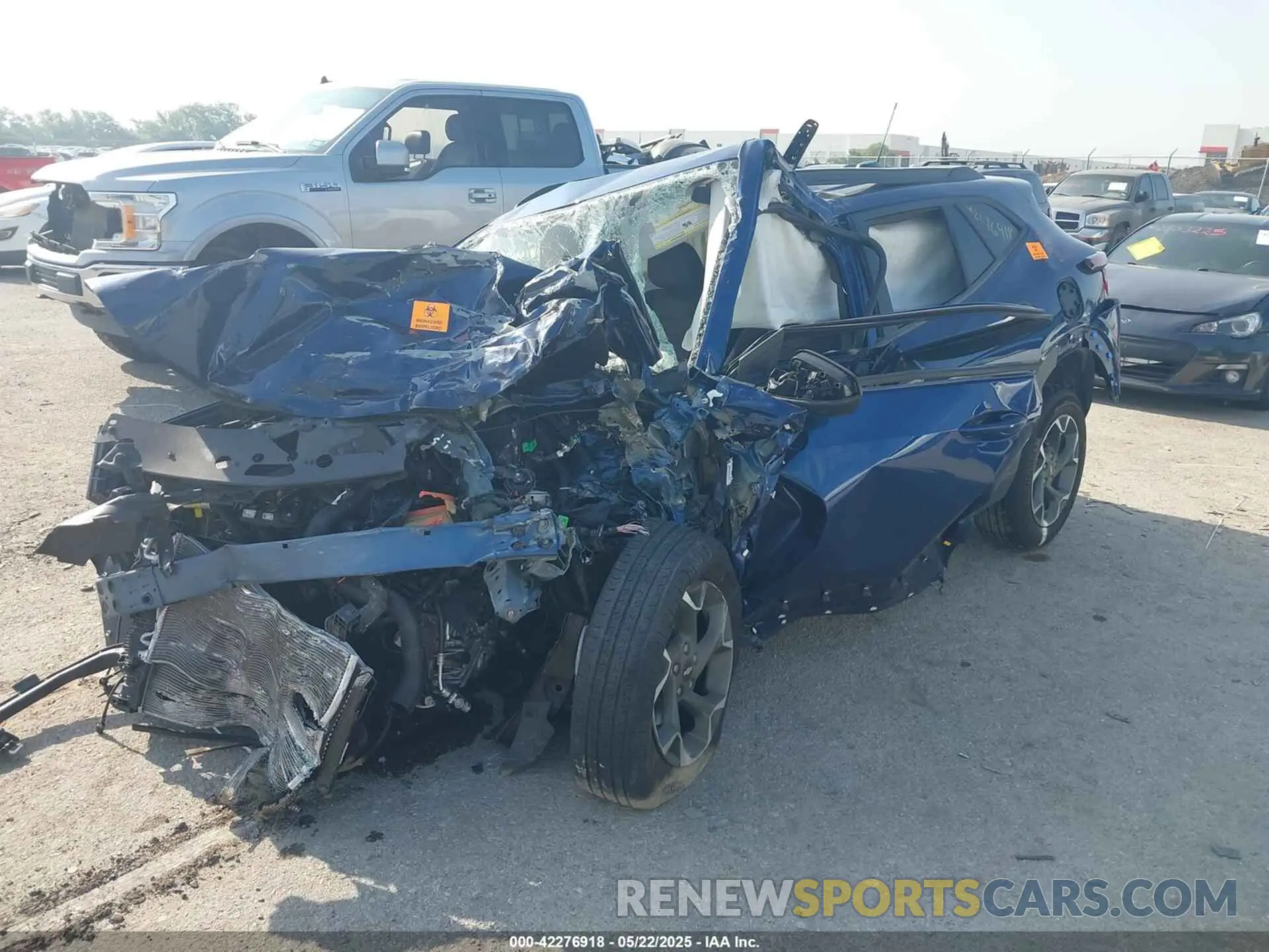 2 Photograph of a damaged car KL77LHE23RC000694 CHEVROLET TRAX 2024