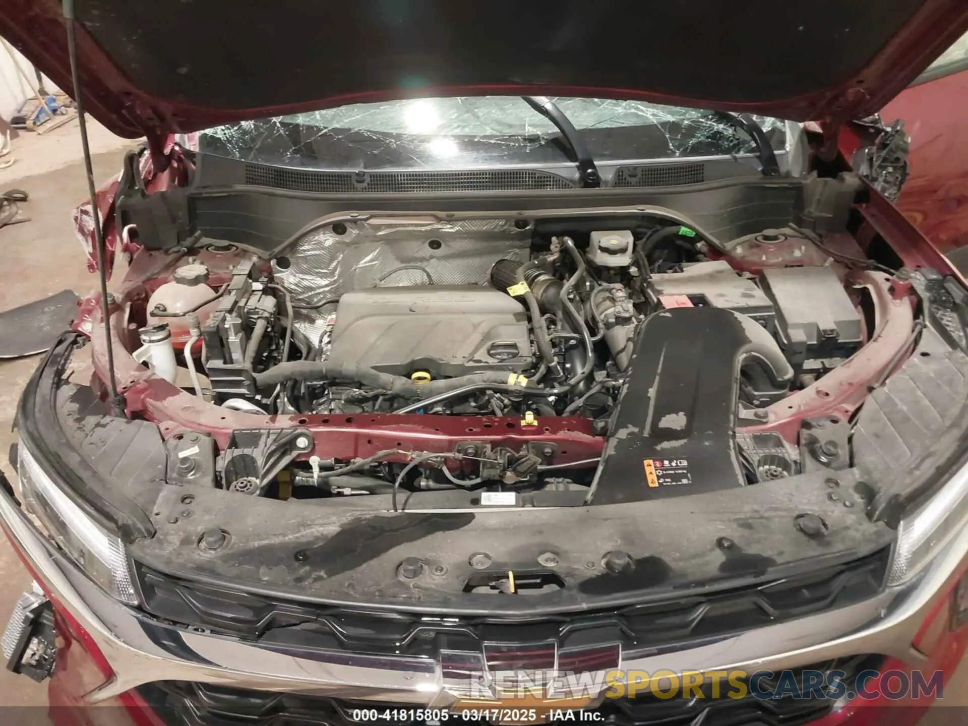 10 Photograph of a damaged car KL77LHE23RC142754 CHEVROLET TRAX 2024
