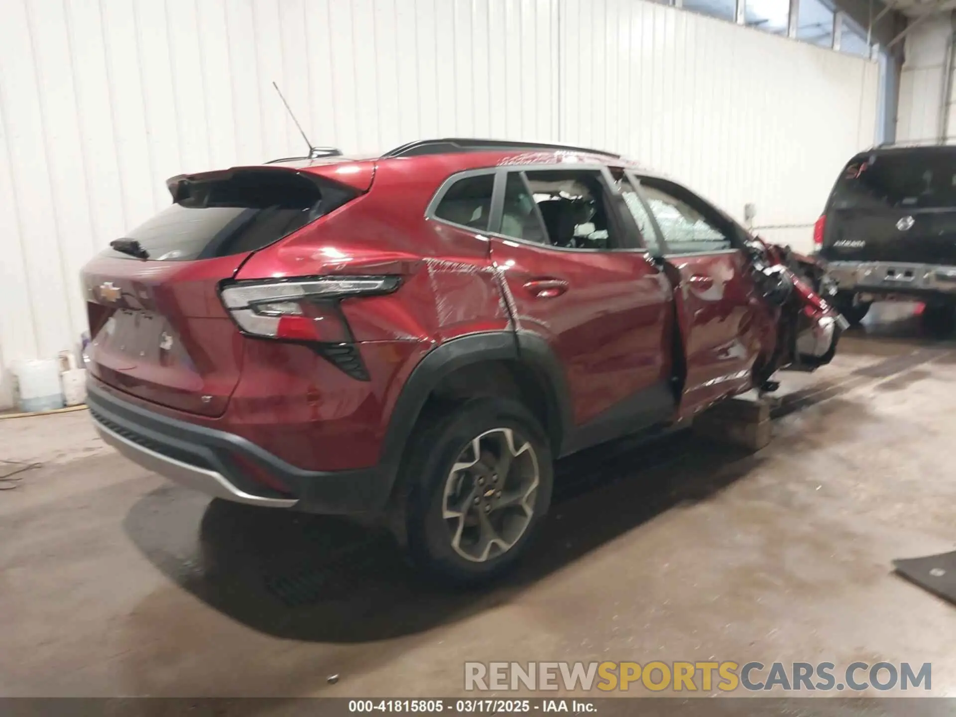 4 Photograph of a damaged car KL77LHE23RC142754 CHEVROLET TRAX 2024