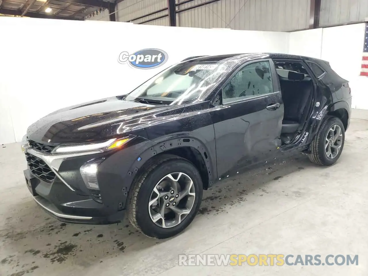 1 Photograph of a damaged car KL77LHE23RC240621 CHEVROLET TRAX 2024