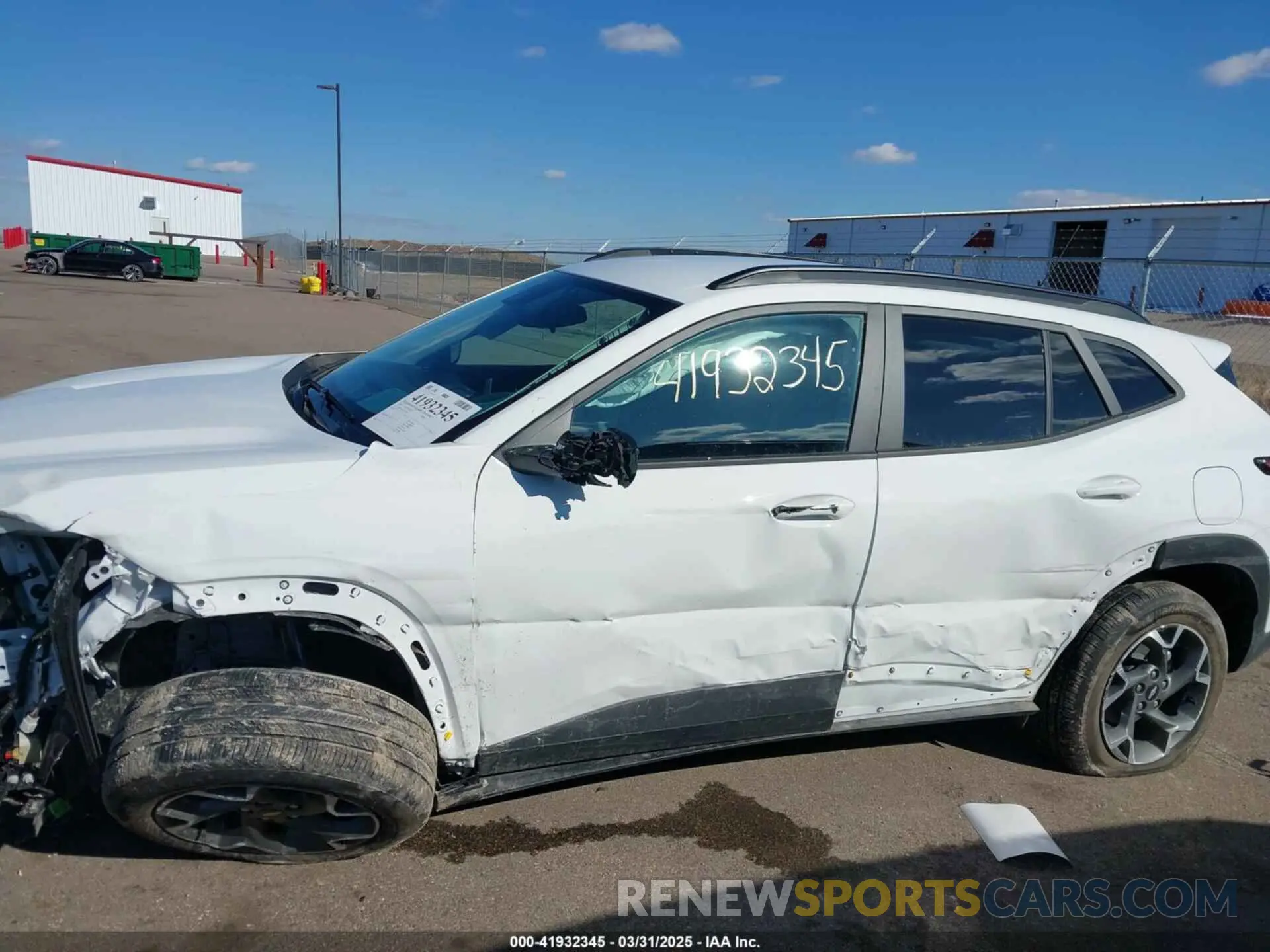 13 Photograph of a damaged car KL77LHE23RC245494 CHEVROLET TRAX 2024