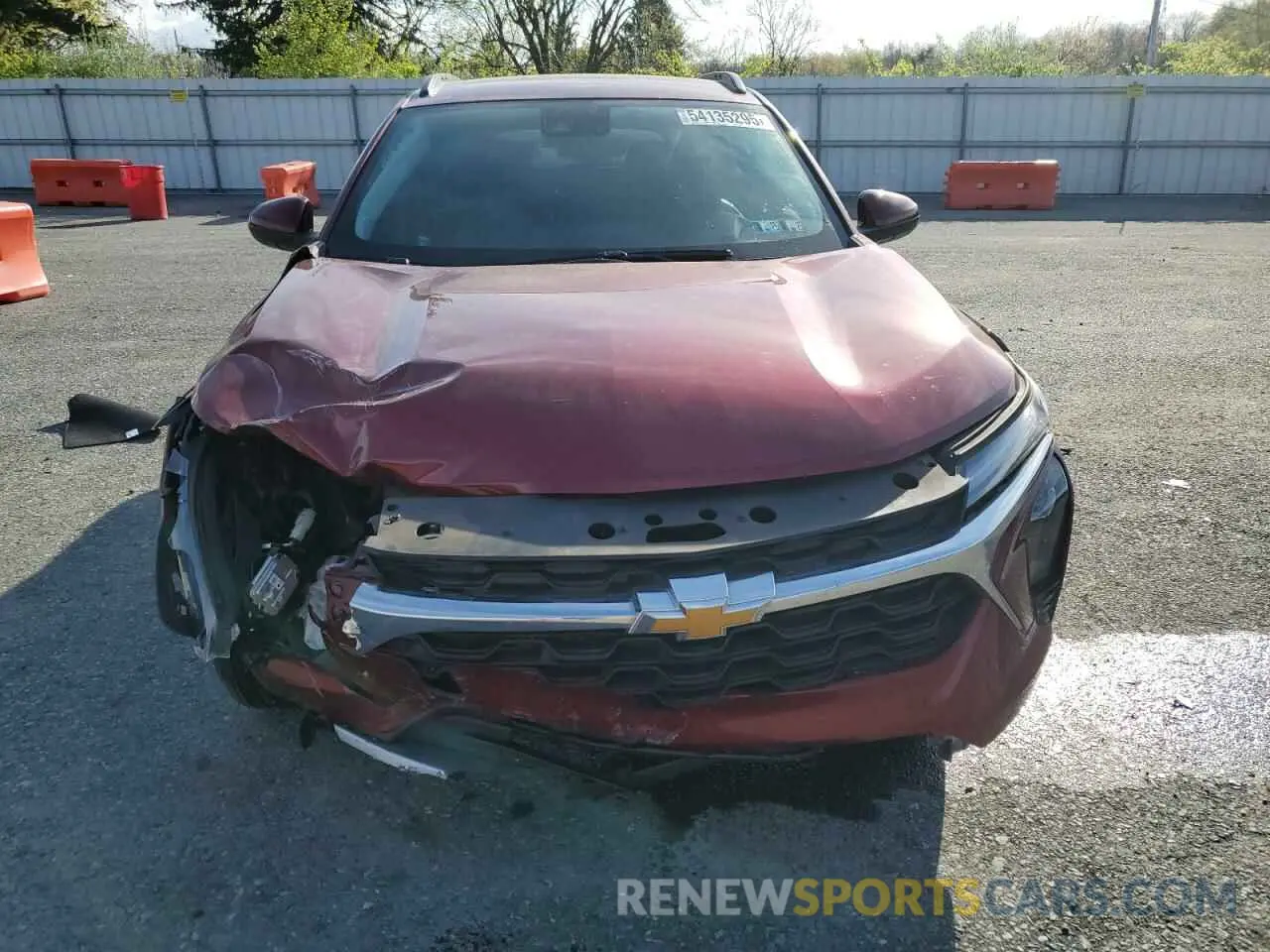5 Photograph of a damaged car KL77LHE24RC079034 CHEVROLET TRAX 2024