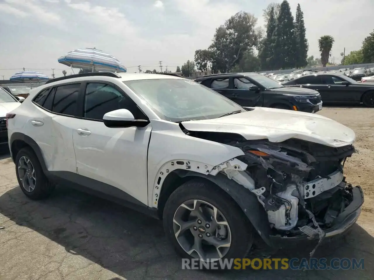 4 Photograph of a damaged car KL77LHE24RC121881 CHEVROLET TRAX 2024