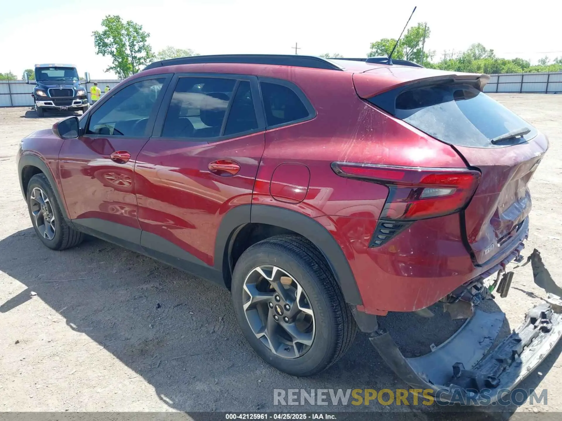 3 Photograph of a damaged car KL77LHE24RC211676 CHEVROLET TRAX 2024