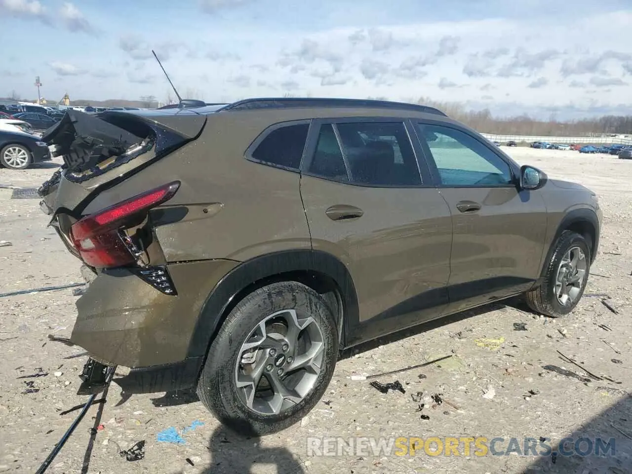 3 Photograph of a damaged car KL77LHE25RC042851 CHEVROLET TRAX 2024