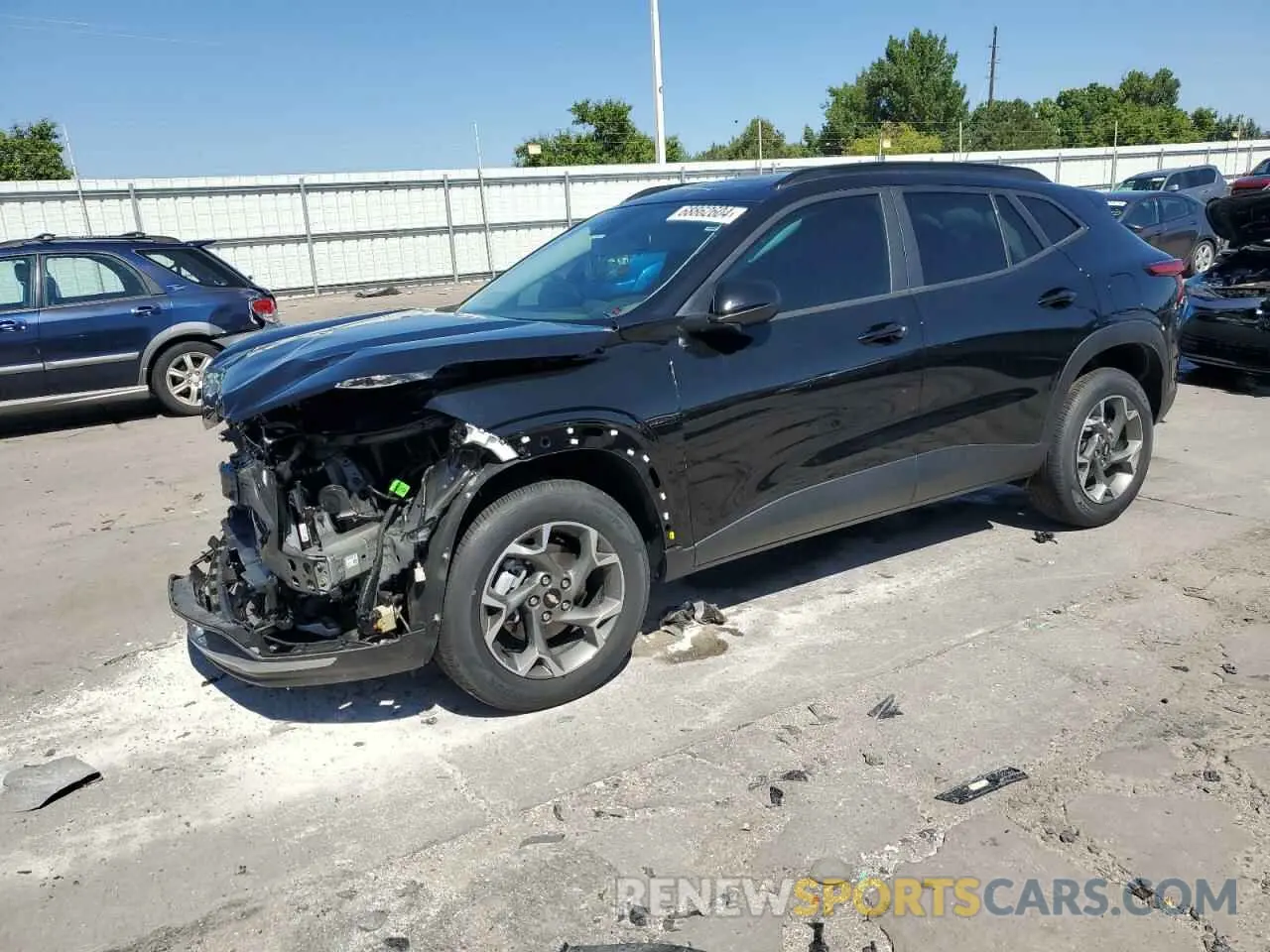 1 Photograph of a damaged car KL77LHE25RC089099 CHEVROLET TRAX 2024