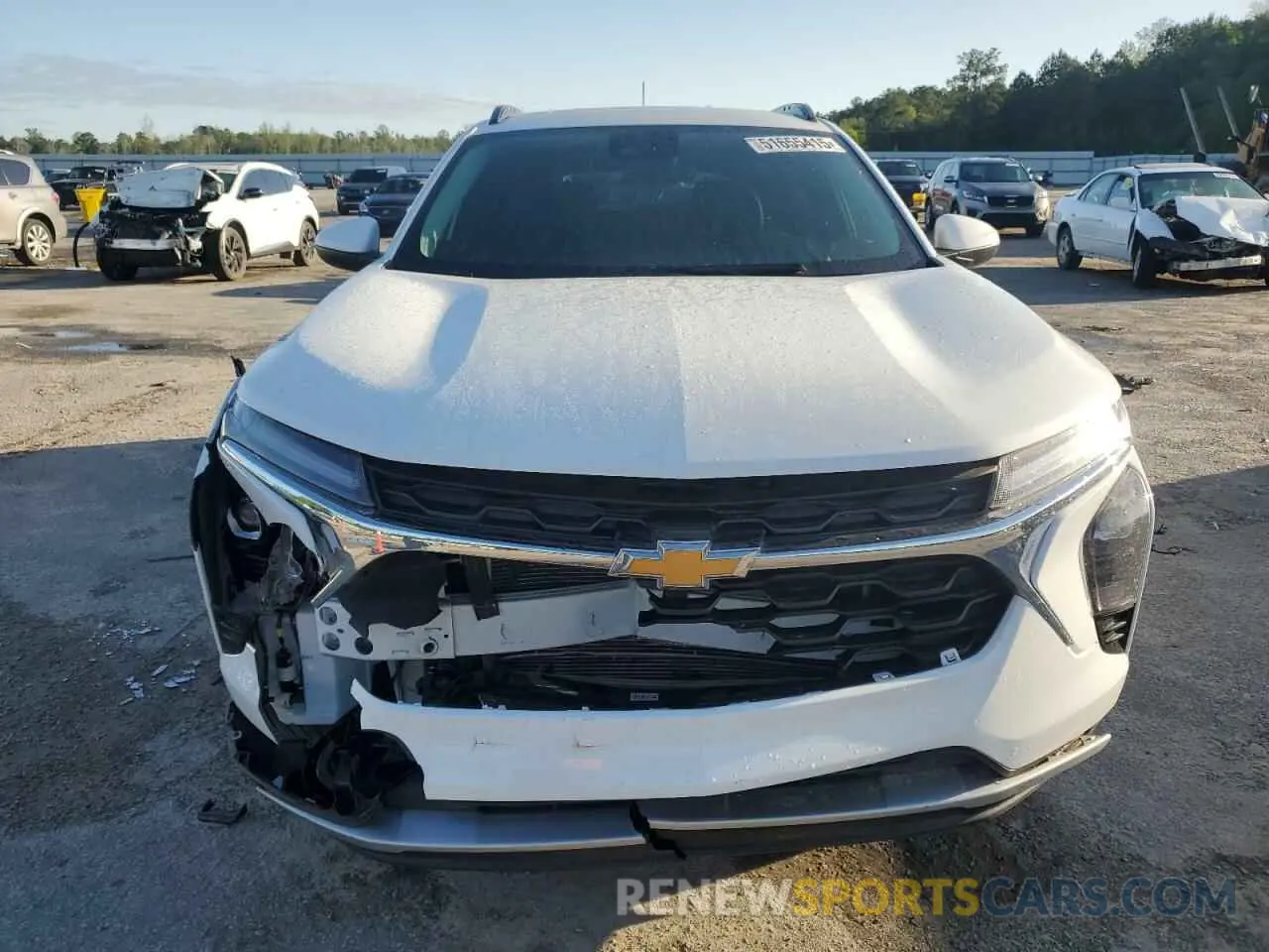 5 Photograph of a damaged car KL77LHE25RC115863 CHEVROLET TRAX 2024