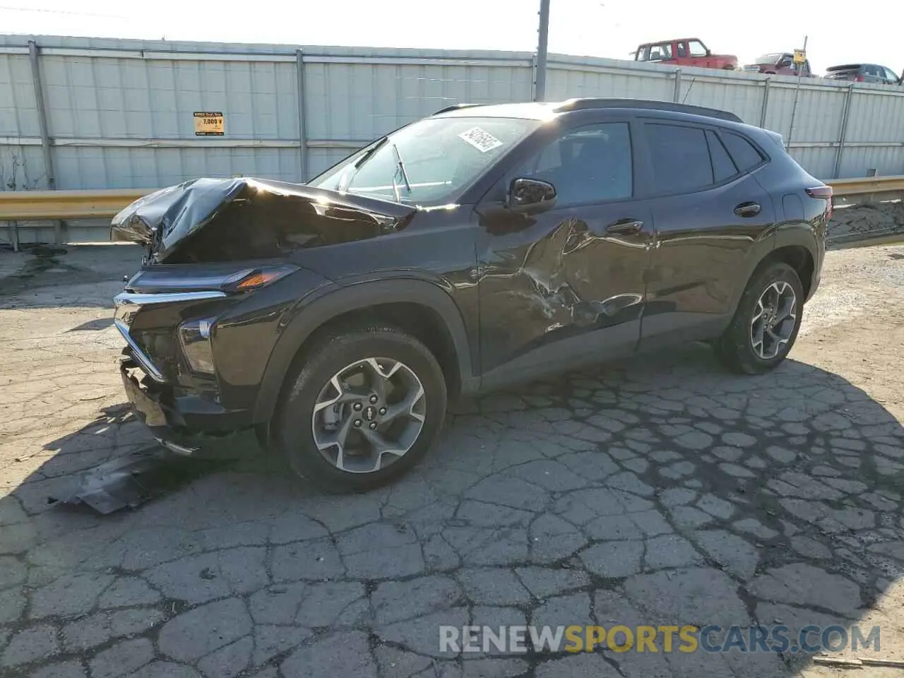 1 Photograph of a damaged car KL77LHE26RC160469 CHEVROLET TRAX 2024