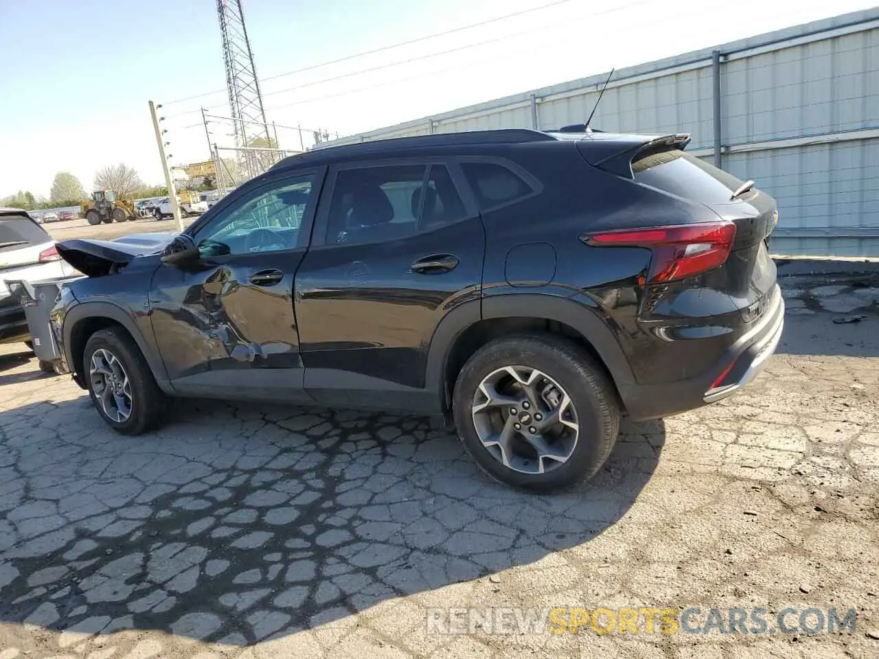 2 Photograph of a damaged car KL77LHE26RC160469 CHEVROLET TRAX 2024