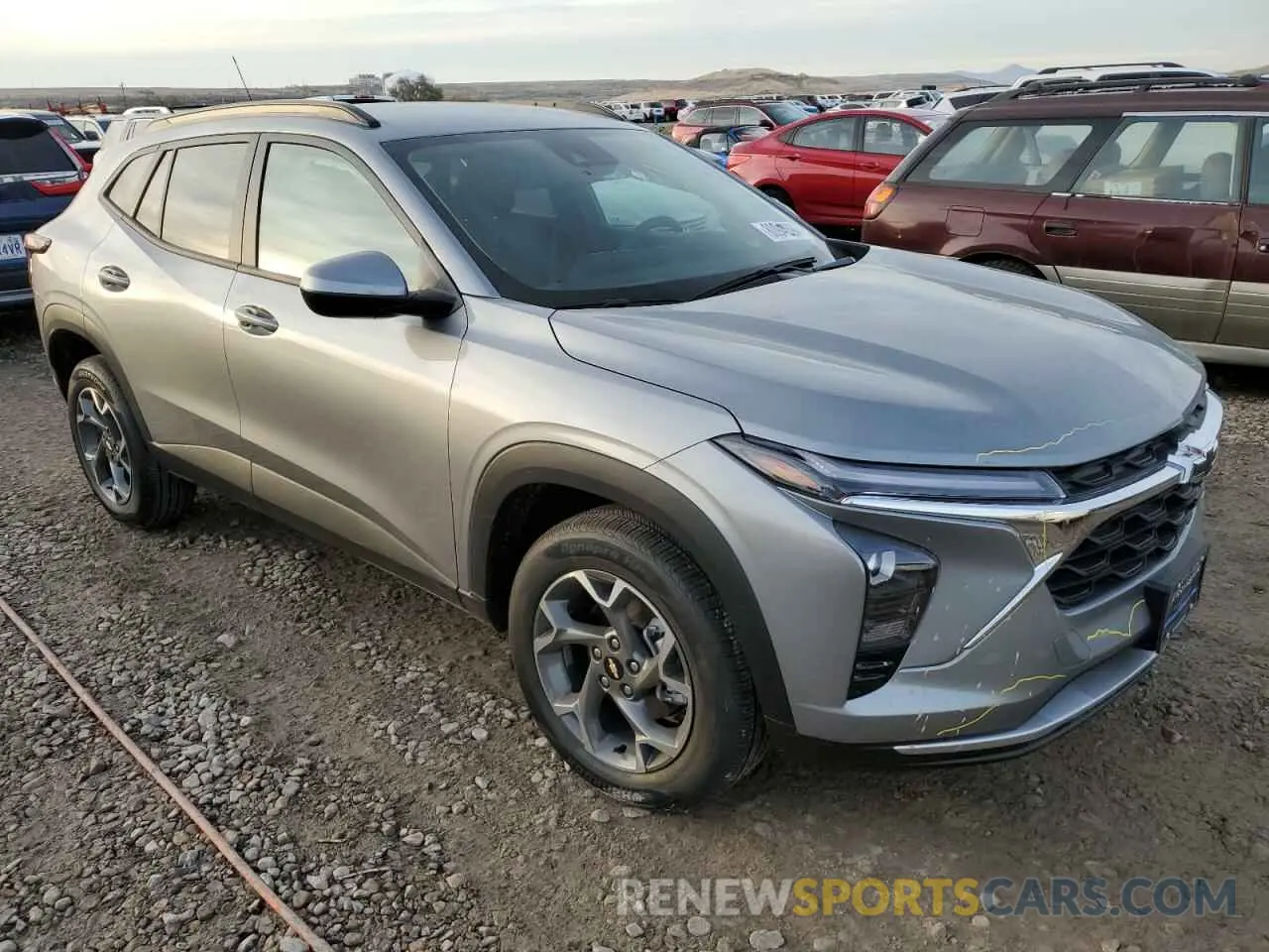 4 Photograph of a damaged car KL77LHE26RC244162 CHEVROLET TRAX 2024