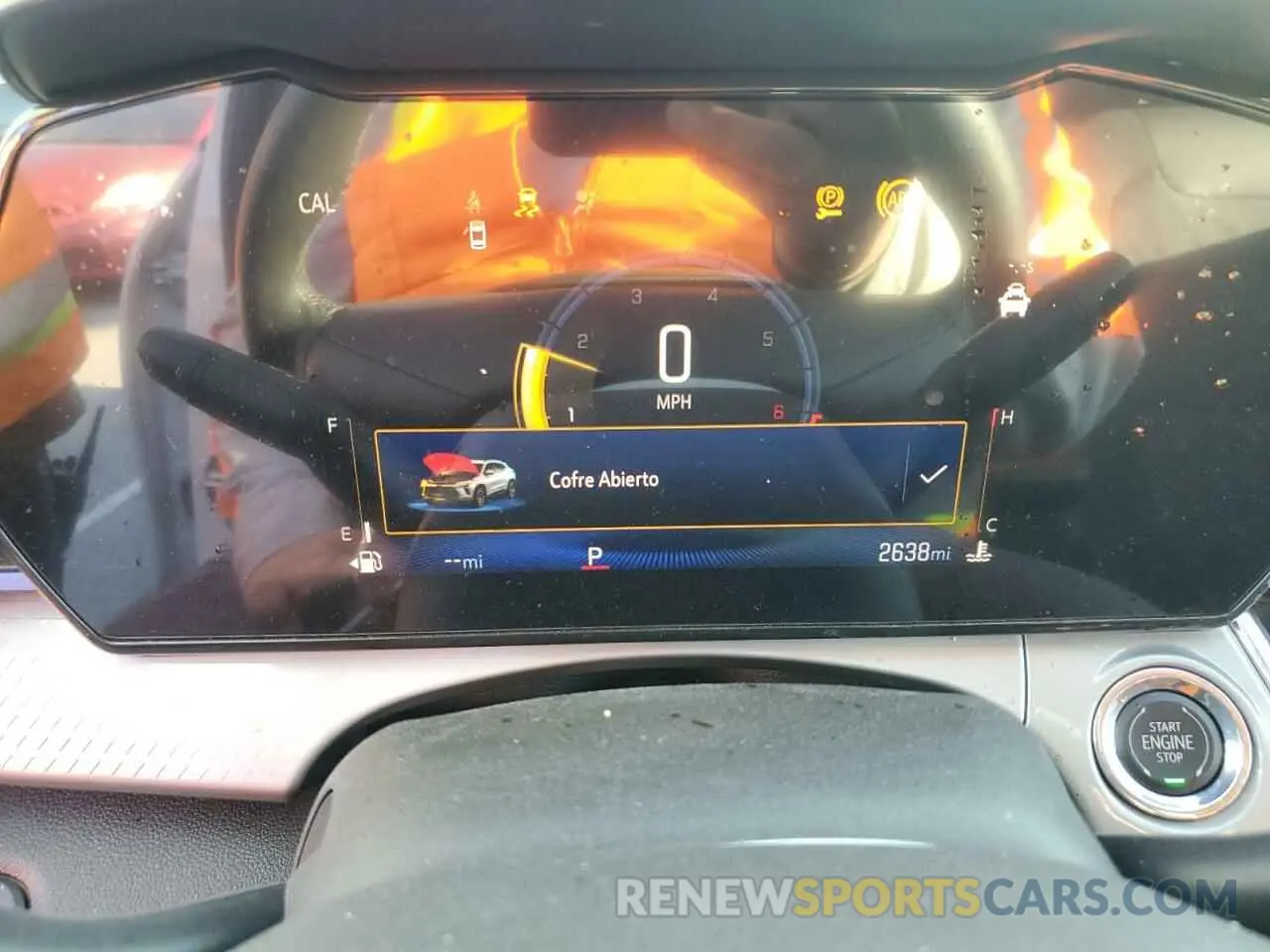 10 Photograph of a damaged car KL77LHE27RC128808 CHEVROLET TRAX 2024