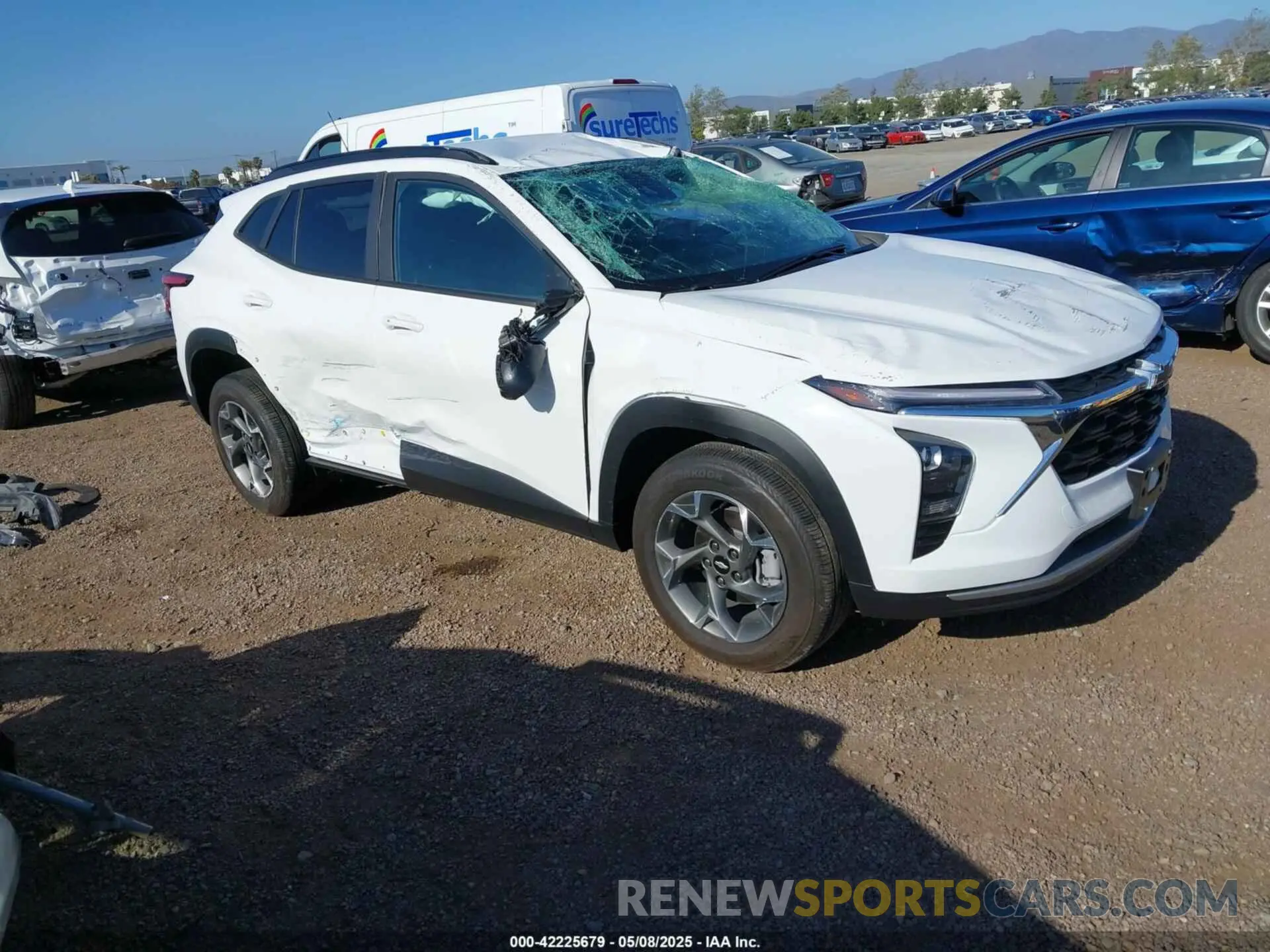 1 Photograph of a damaged car KL77LHE27RC164630 CHEVROLET TRAX 2024
