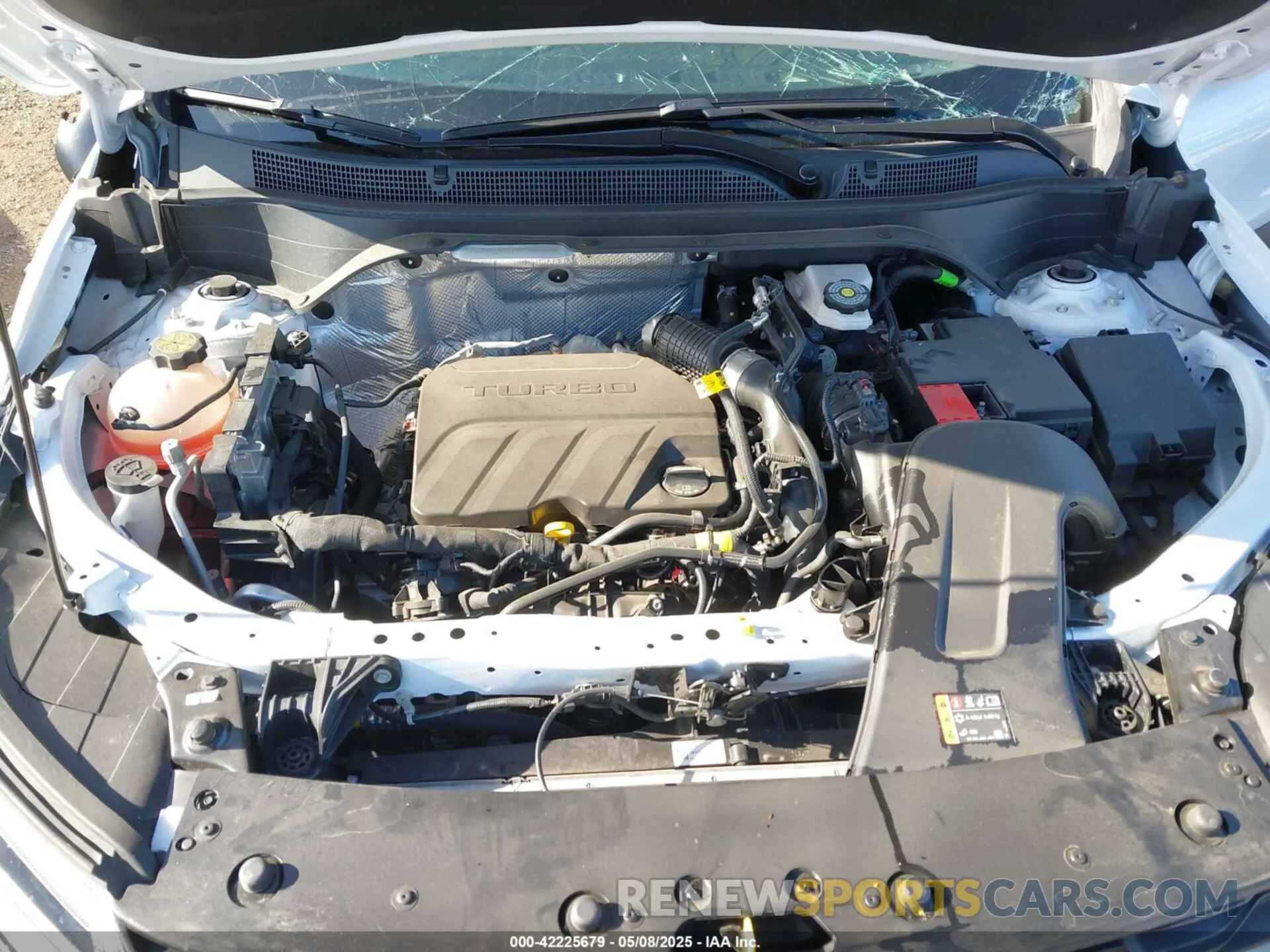 10 Photograph of a damaged car KL77LHE27RC164630 CHEVROLET TRAX 2024
