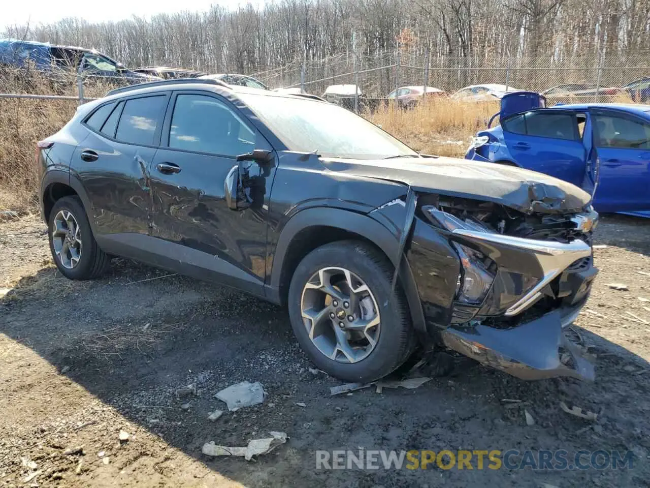 4 Photograph of a damaged car KL77LHE27RC207783 CHEVROLET TRAX 2024