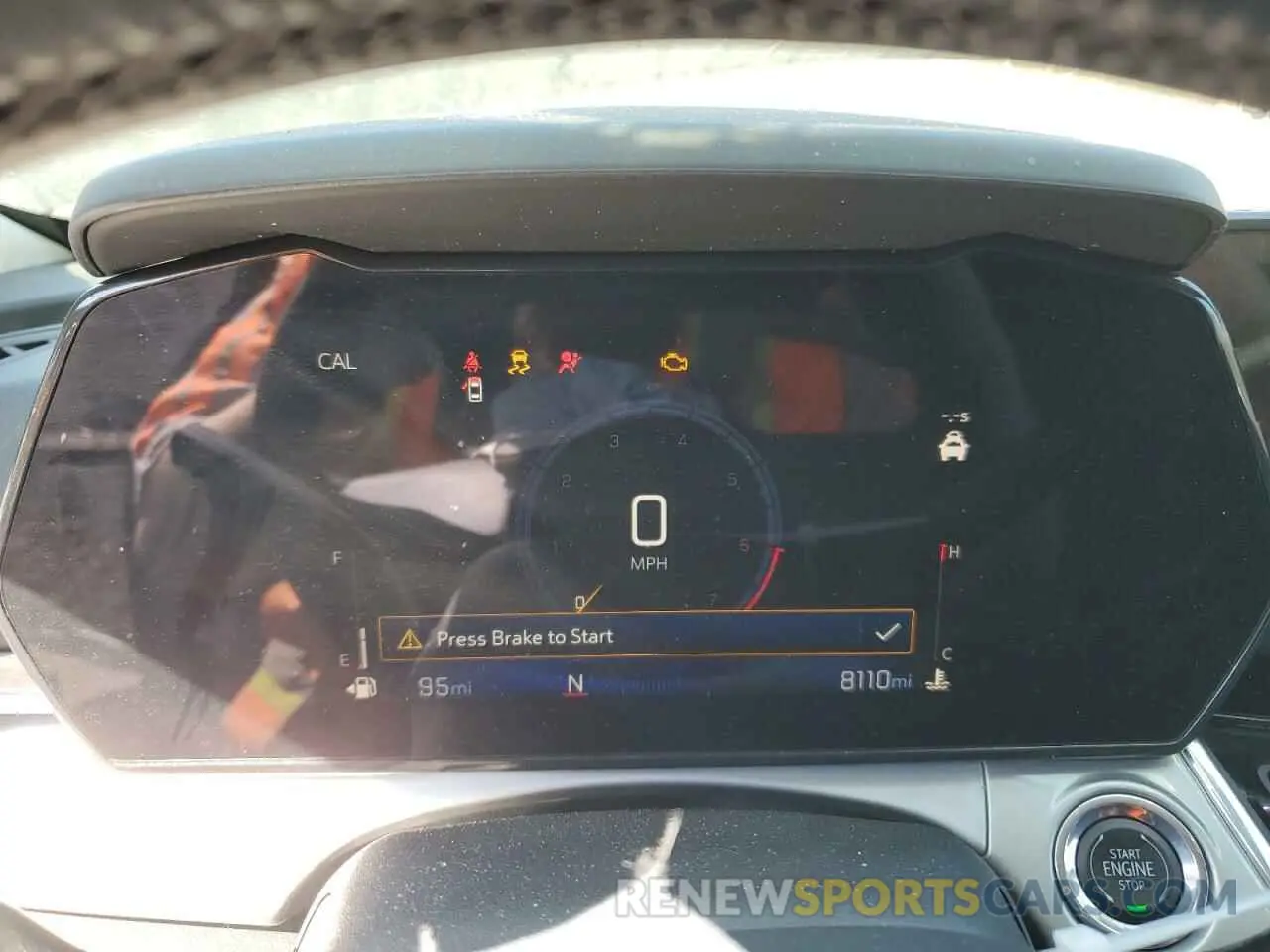 9 Photograph of a damaged car KL77LHE27RC207783 CHEVROLET TRAX 2024