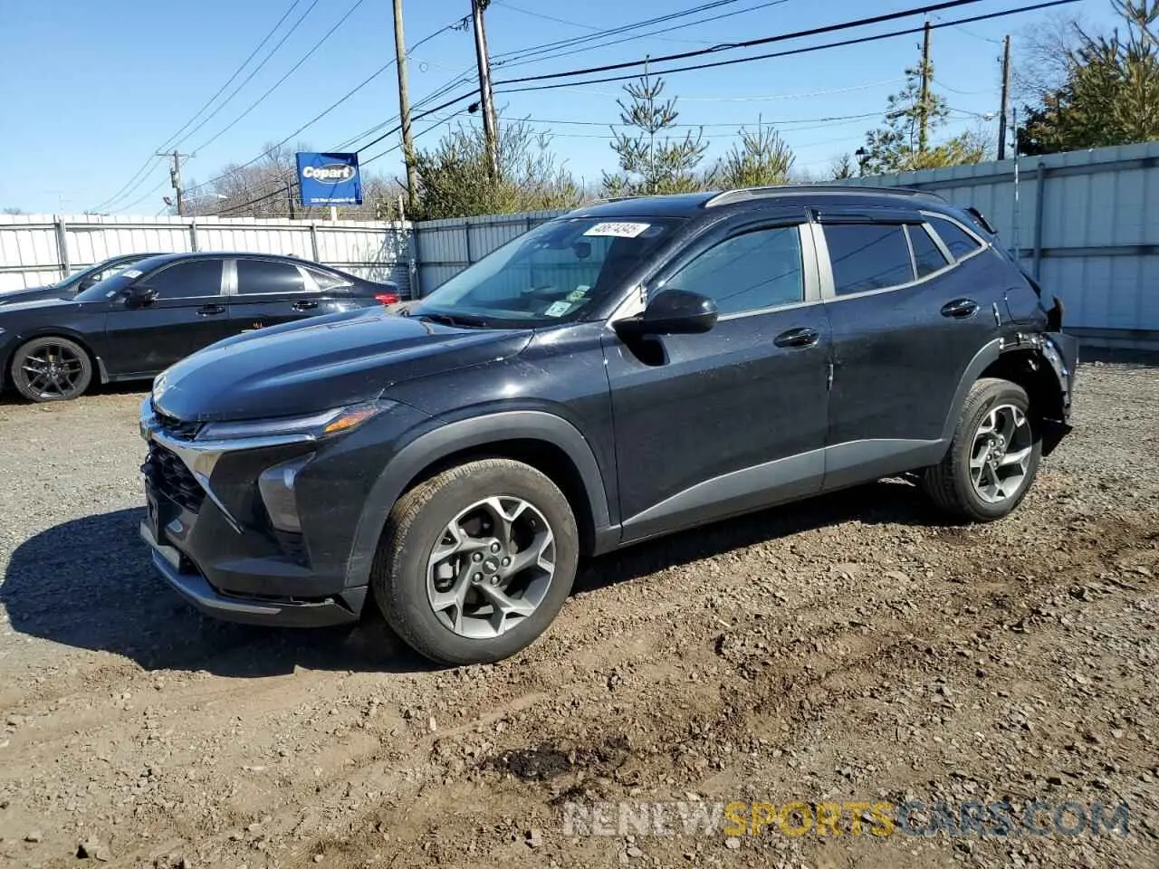 1 Photograph of a damaged car KL77LHE28RC000478 CHEVROLET TRAX 2024