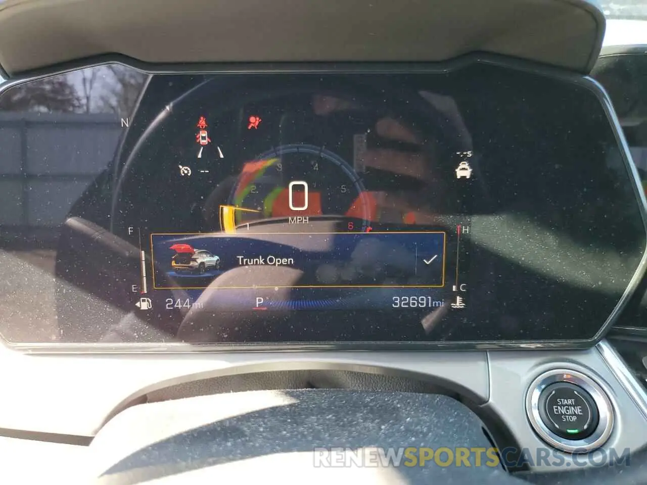 9 Photograph of a damaged car KL77LHE28RC000478 CHEVROLET TRAX 2024