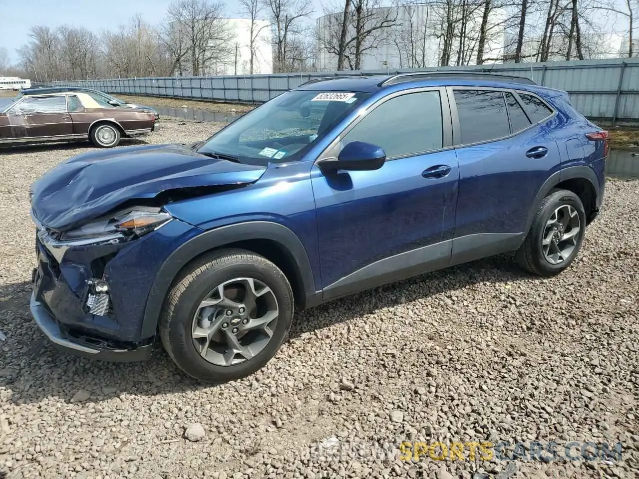 1 Photograph of a damaged car KL77LHE28RC012114 CHEVROLET TRAX 2024
