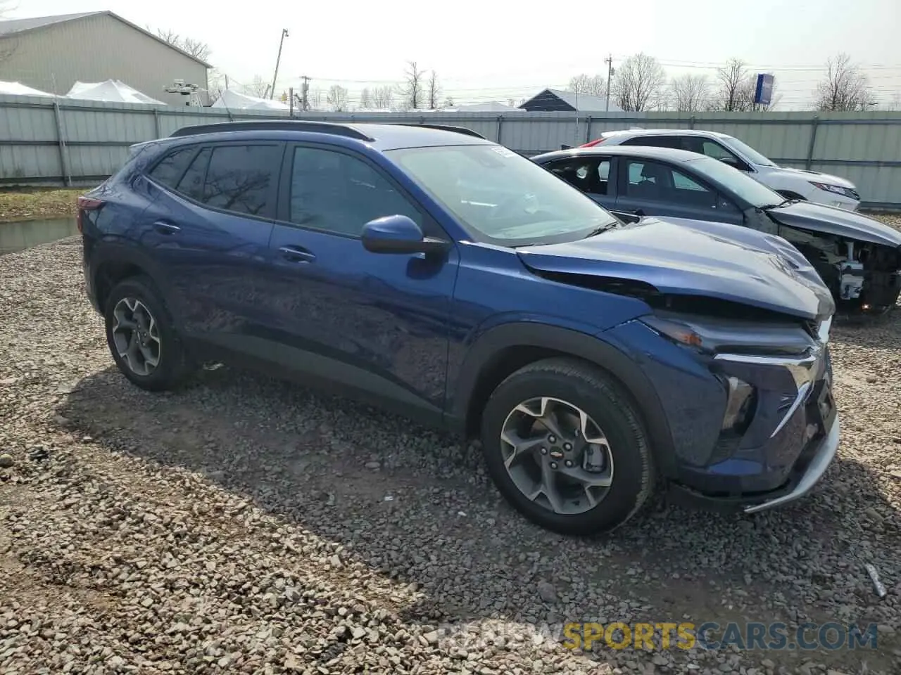 4 Photograph of a damaged car KL77LHE28RC012114 CHEVROLET TRAX 2024