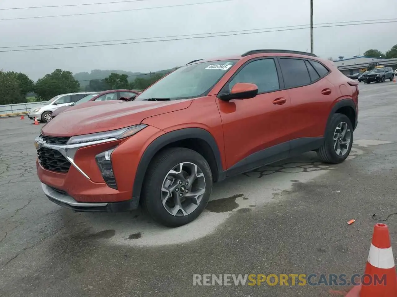 1 Photograph of a damaged car KL77LHE28RC016034 CHEVROLET TRAX 2024