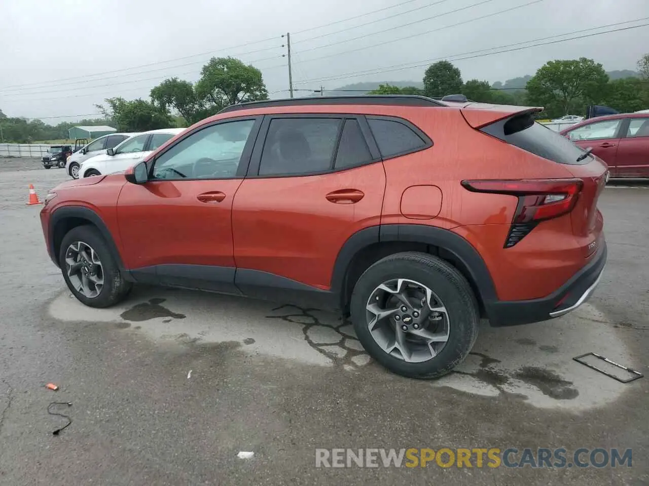 2 Photograph of a damaged car KL77LHE28RC016034 CHEVROLET TRAX 2024