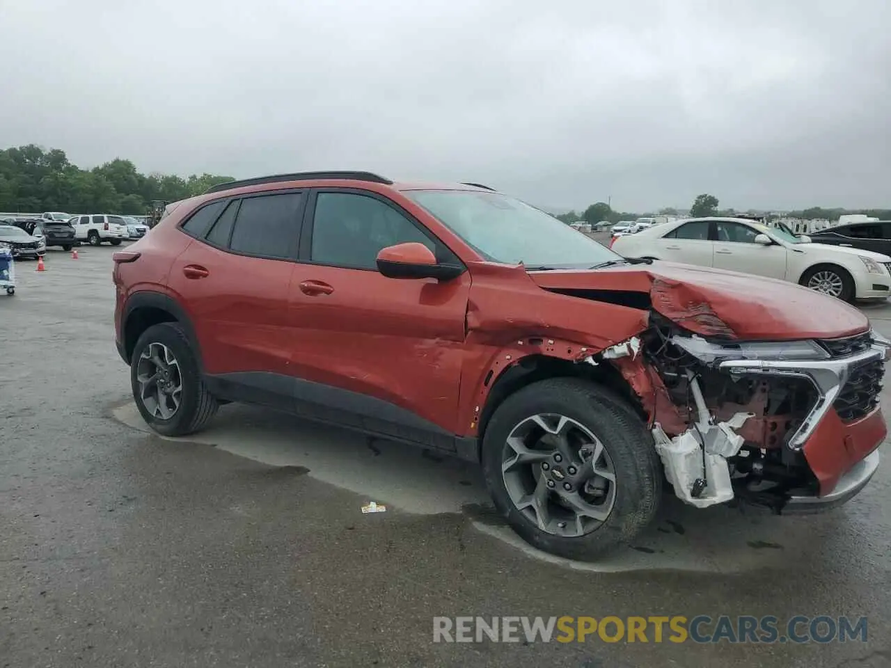 4 Photograph of a damaged car KL77LHE28RC016034 CHEVROLET TRAX 2024