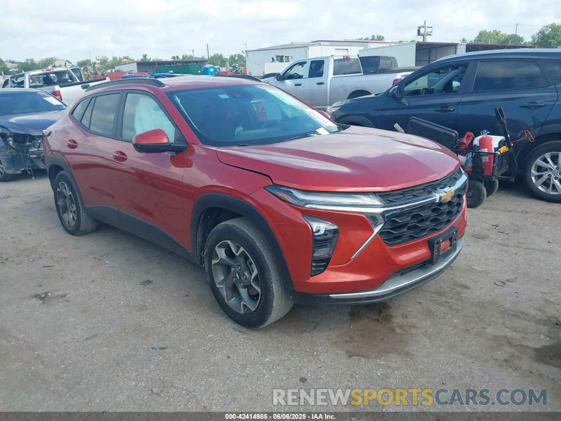 1 Photograph of a damaged car KL77LHE28RC027325 CHEVROLET TRAX 2024