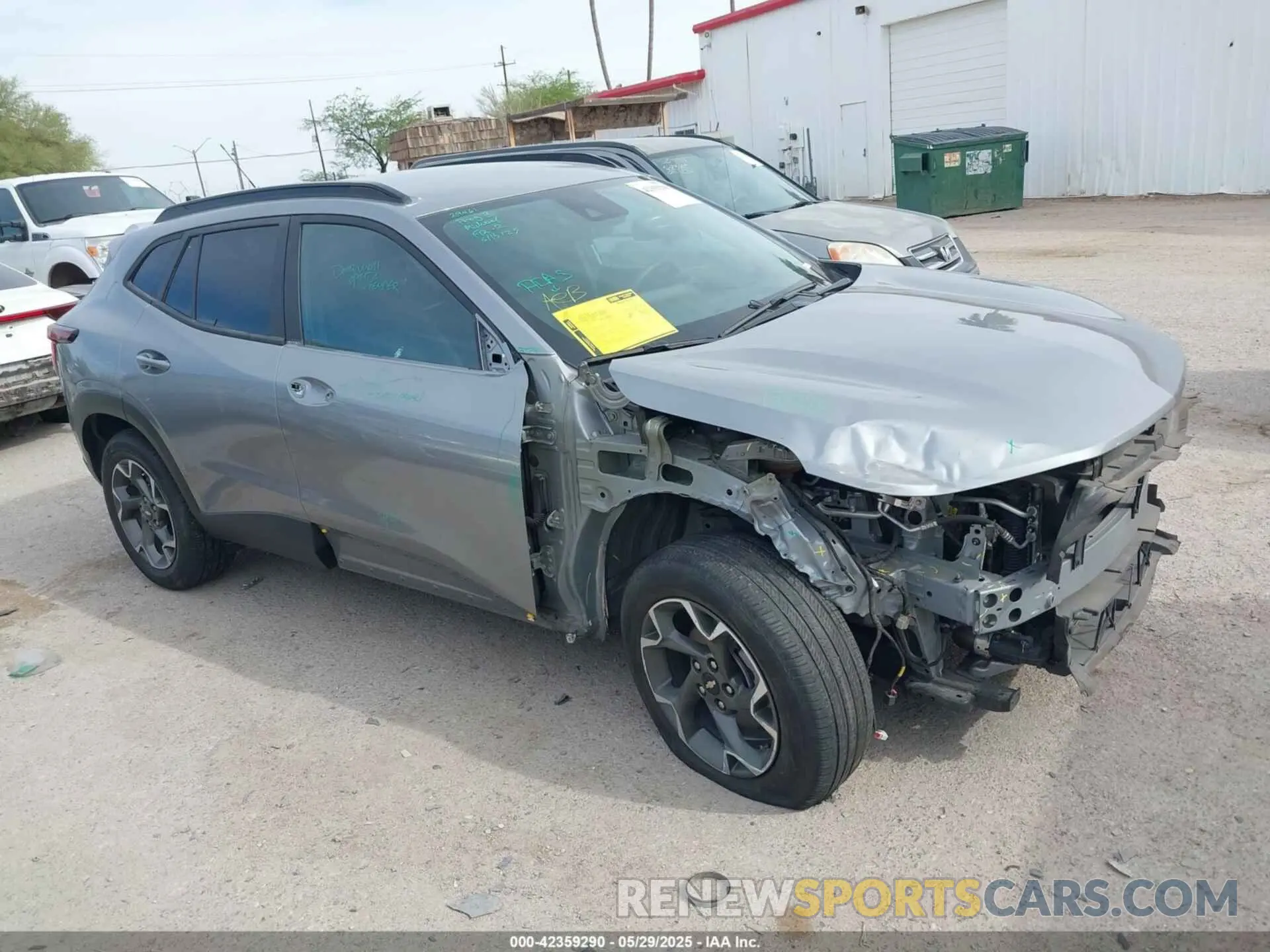 1 Photograph of a damaged car KL77LHE28RC043430 CHEVROLET TRAX 2024