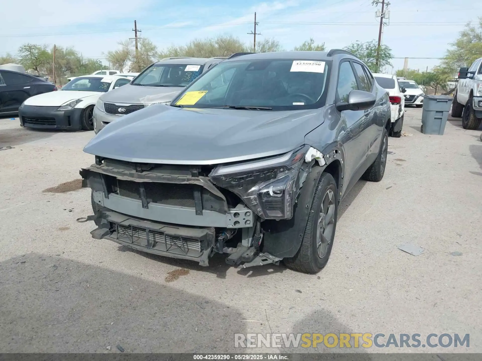 6 Photograph of a damaged car KL77LHE28RC043430 CHEVROLET TRAX 2024